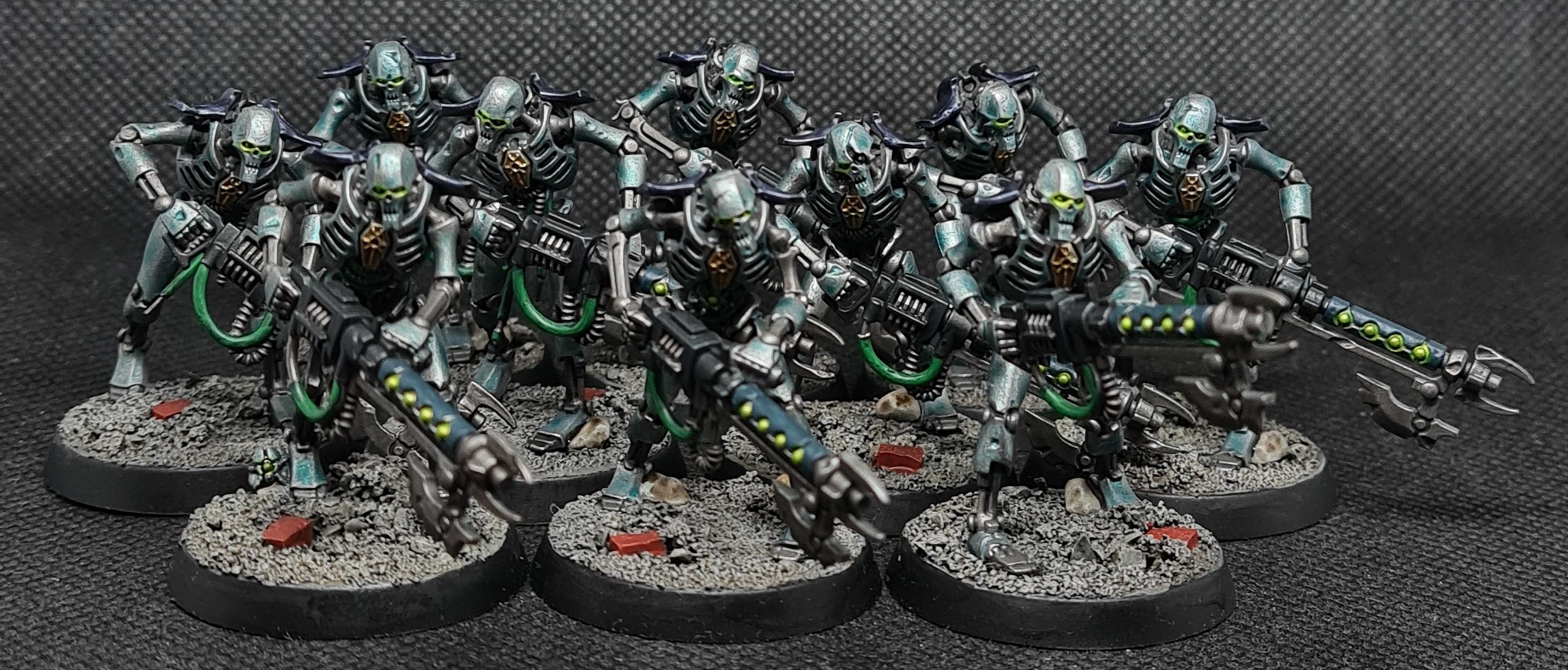 Necrons, Warriors - 10 with Gauss Flayers