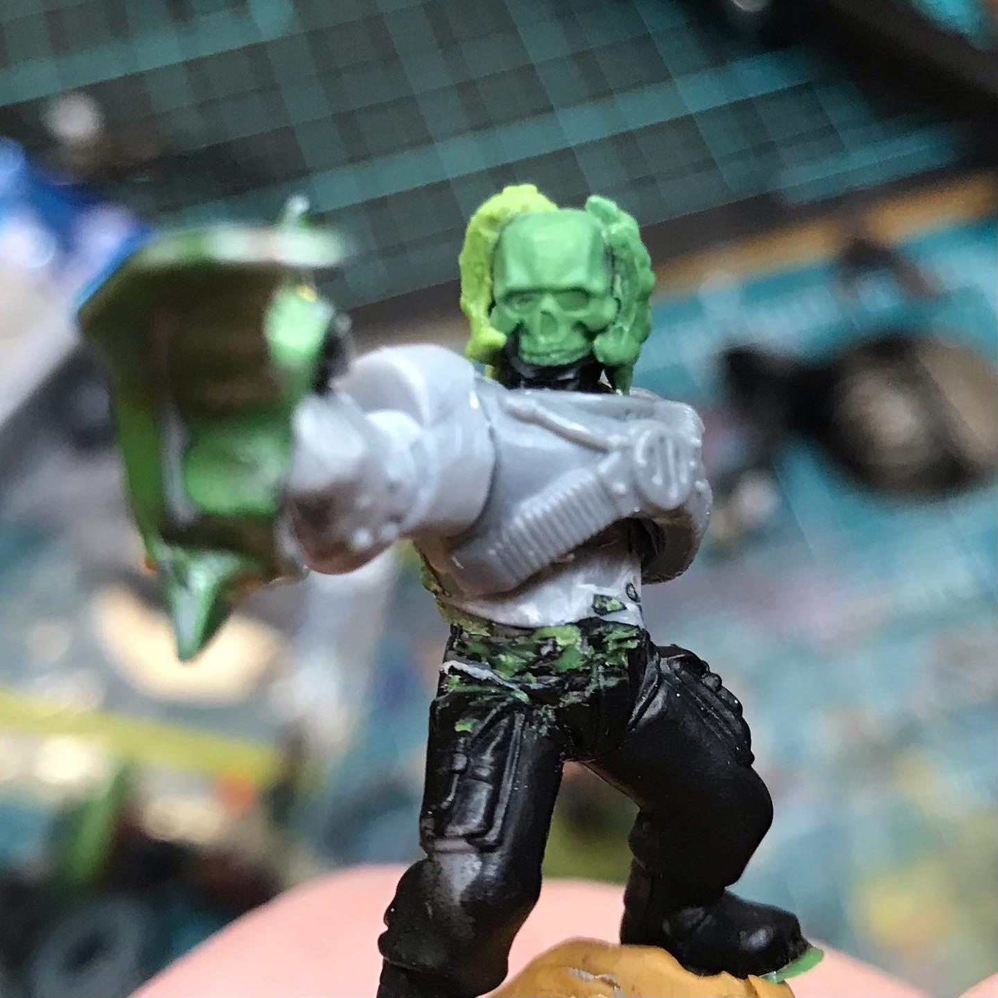 Blue Stuff, Casting, Conversion, Greenstuff, Traitor Guard, Traitor Tempestus Scions