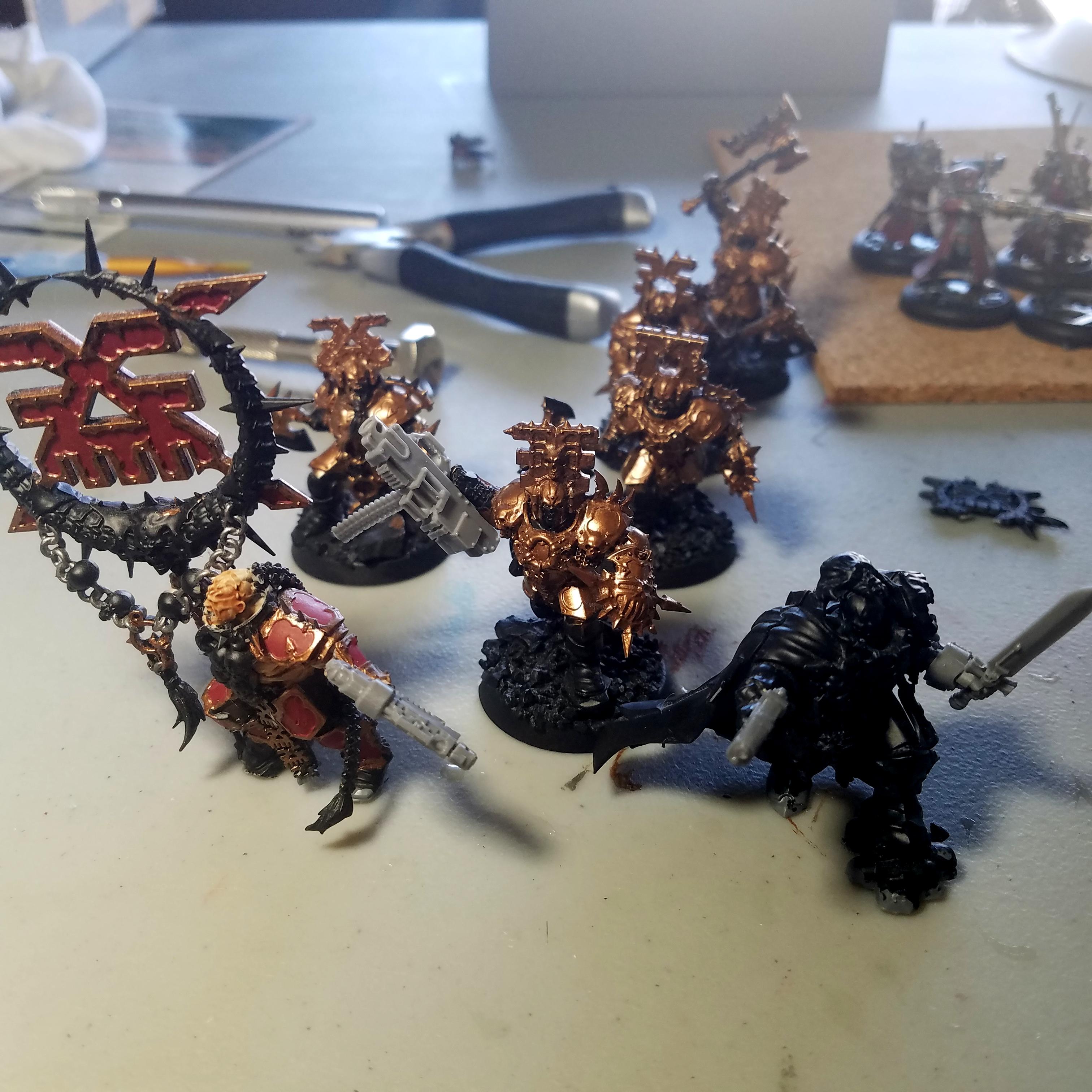 10 Hour Project, Khorne, Kill Team, Traitor Marines