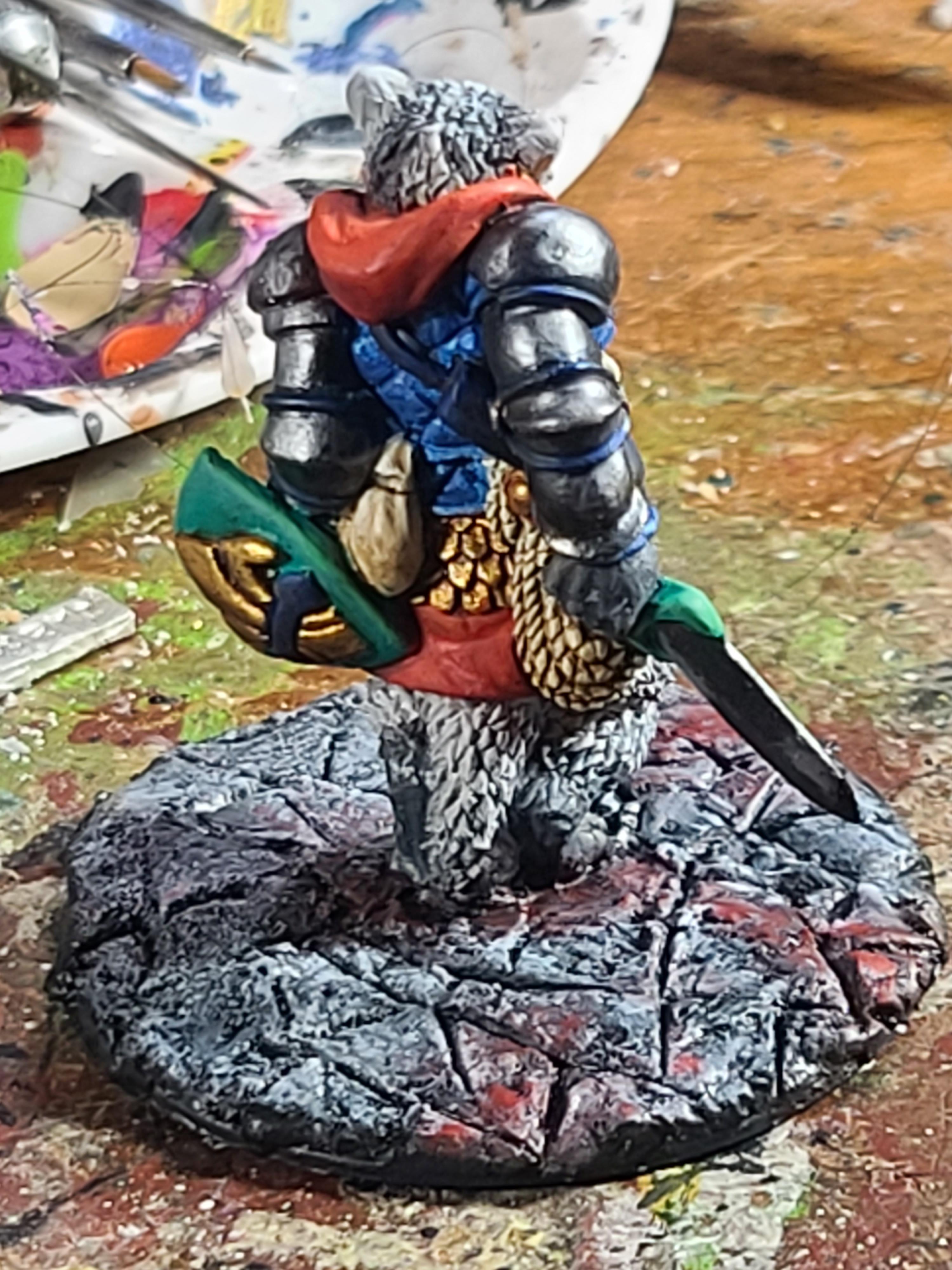 Animal Adventurers, Badger, Burrows And Badgers, Knights, Oathsworn Miniatures, Warriors