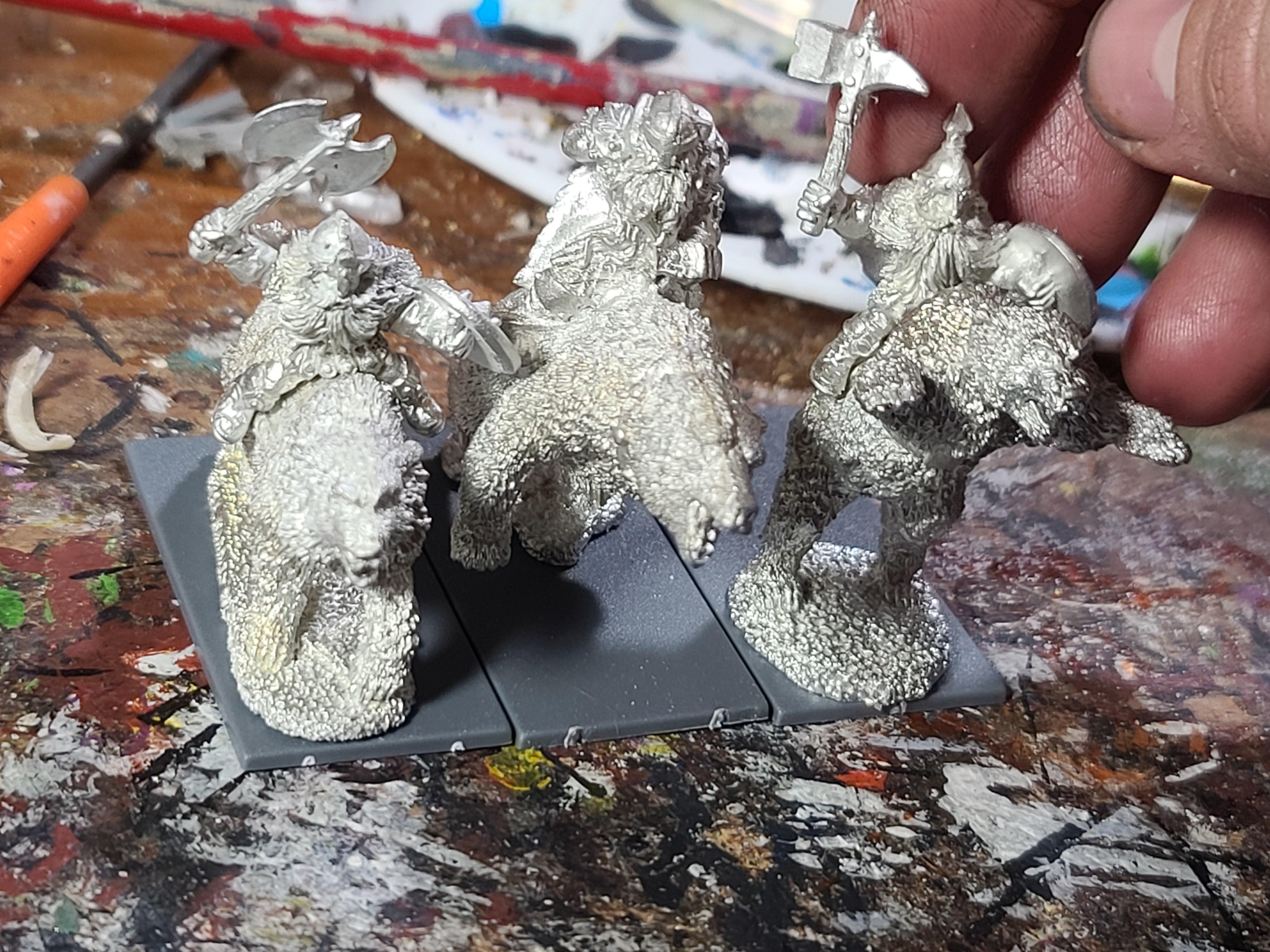 Bear, Bear Cavalry, Dark Heaven Legends, Dwarves, Reaper Miniatures, Warlord (game)