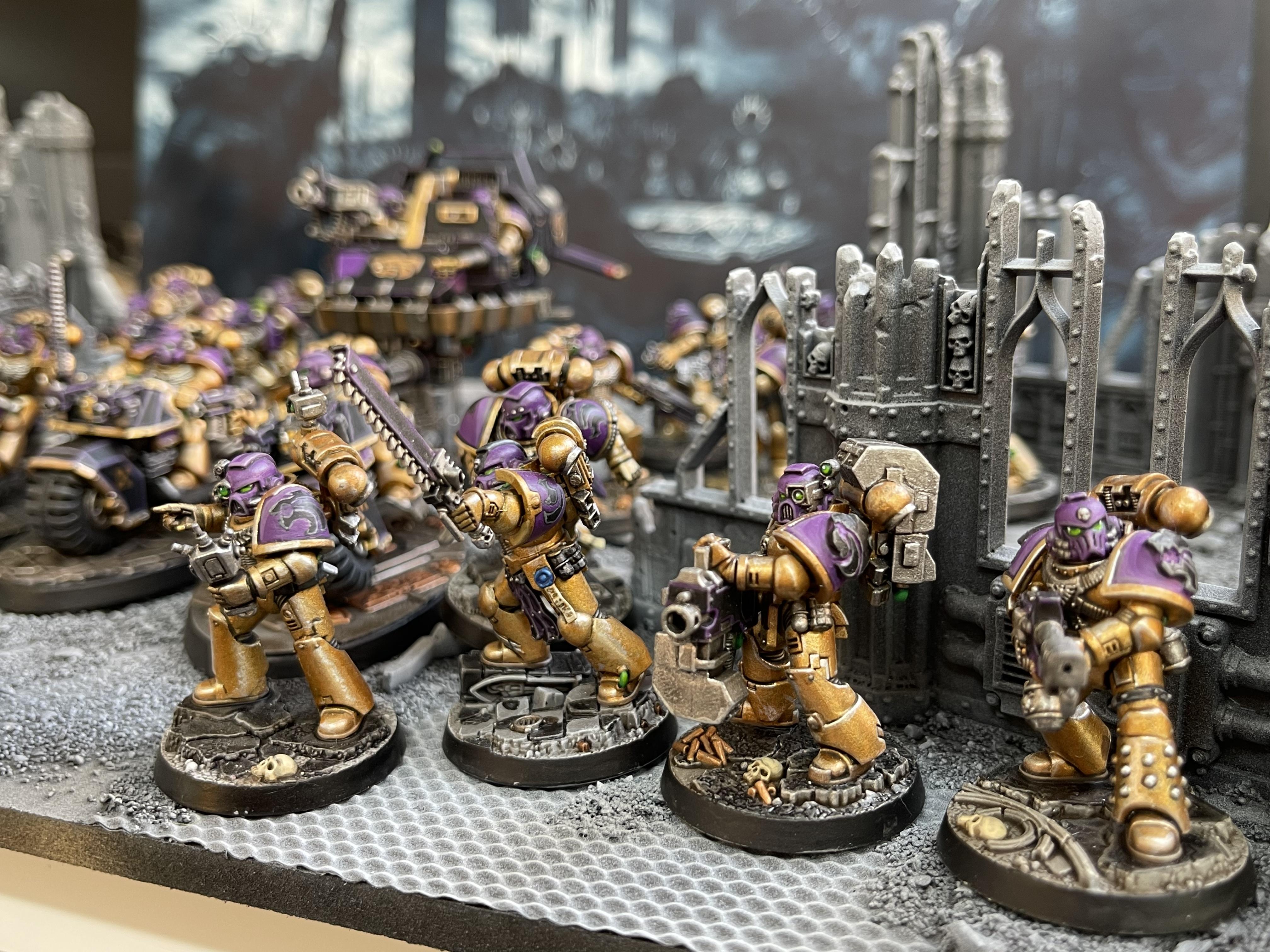 Space Marines, Tactical Squad, Void Panthers, Warhammer 40,000