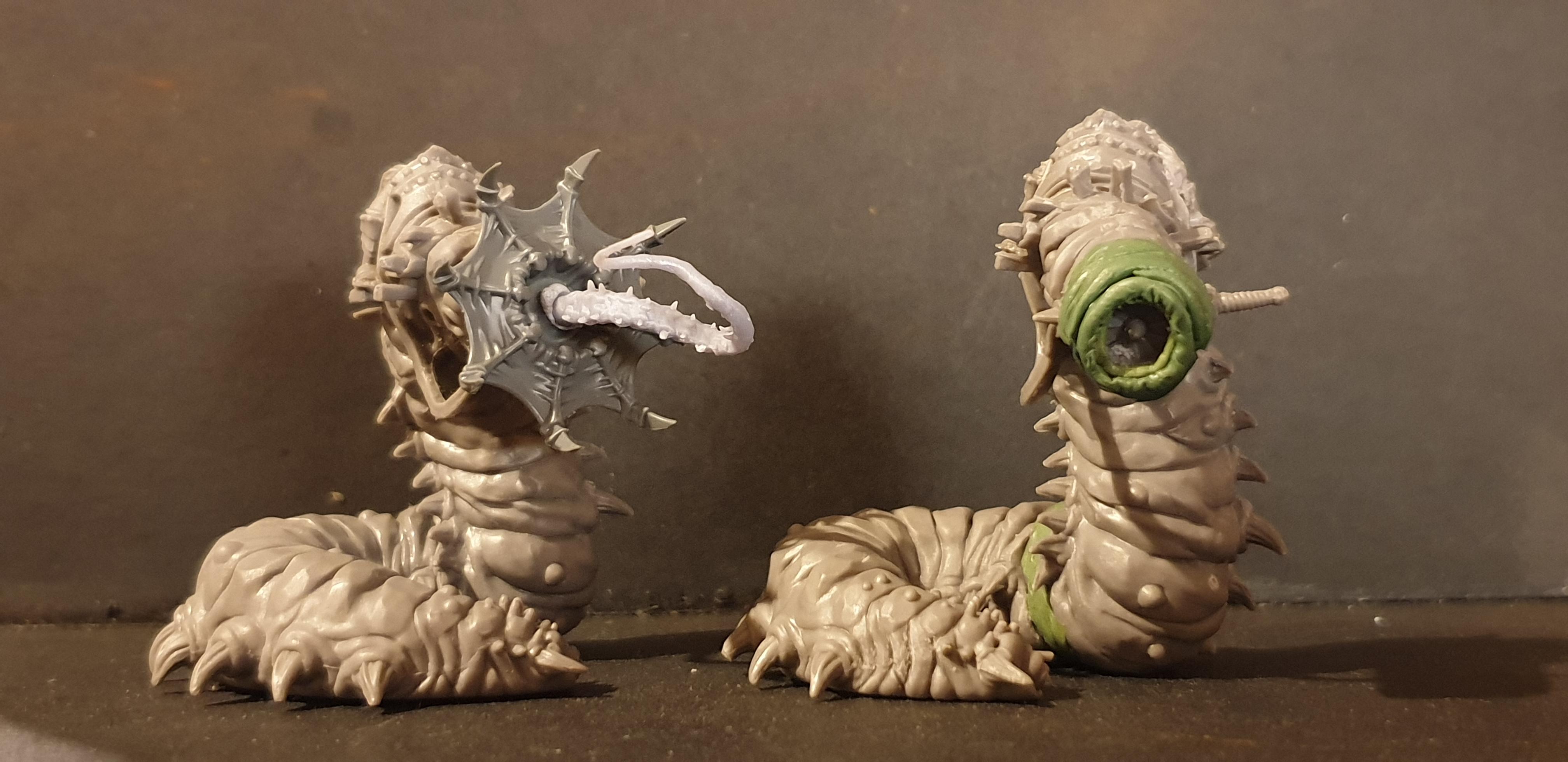 Conversion, Nurgle, Transport Beasts, Wip  Chaos, Work In Progress