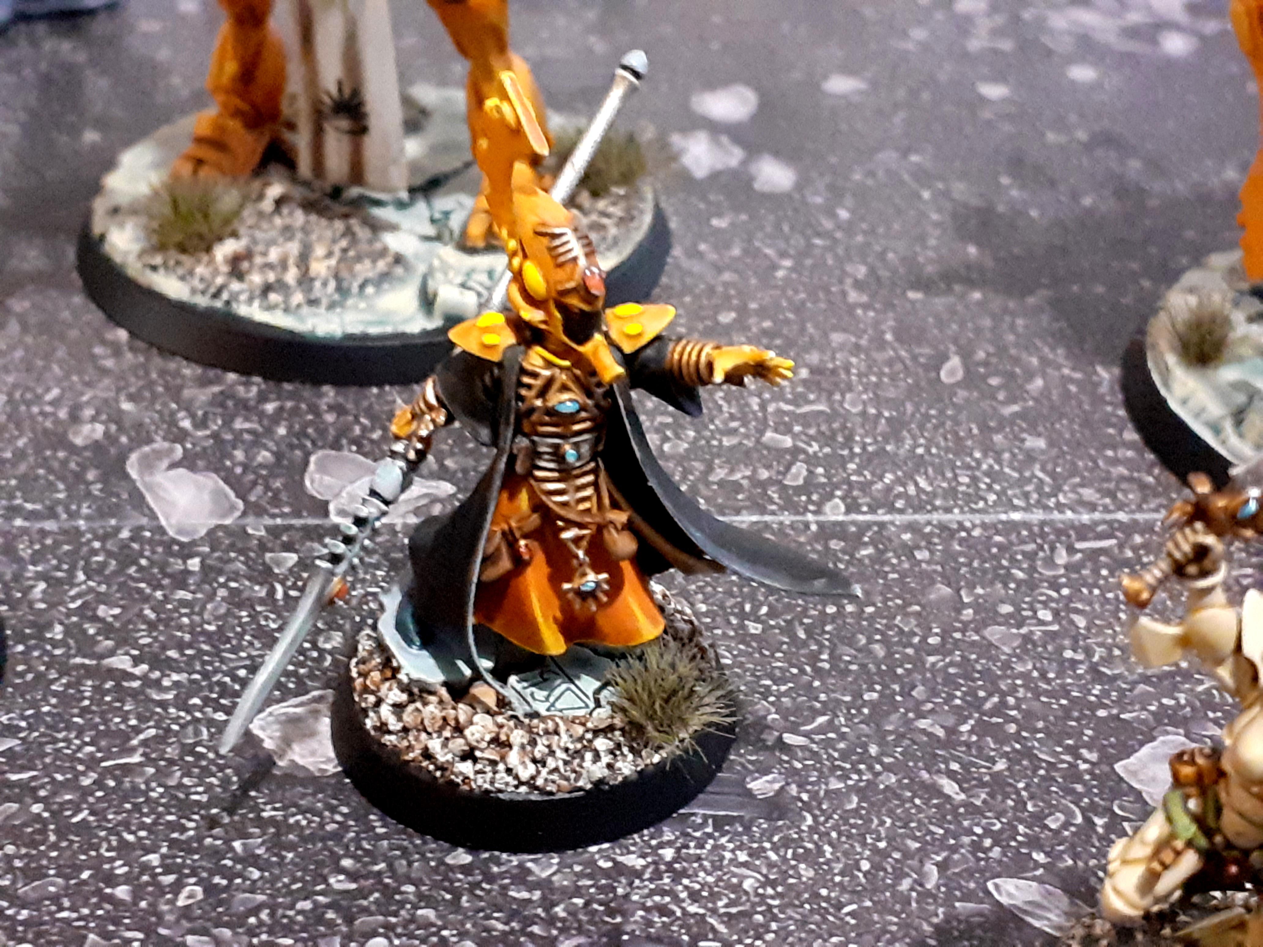 Eldar, Farseer, Lugganath, Orange