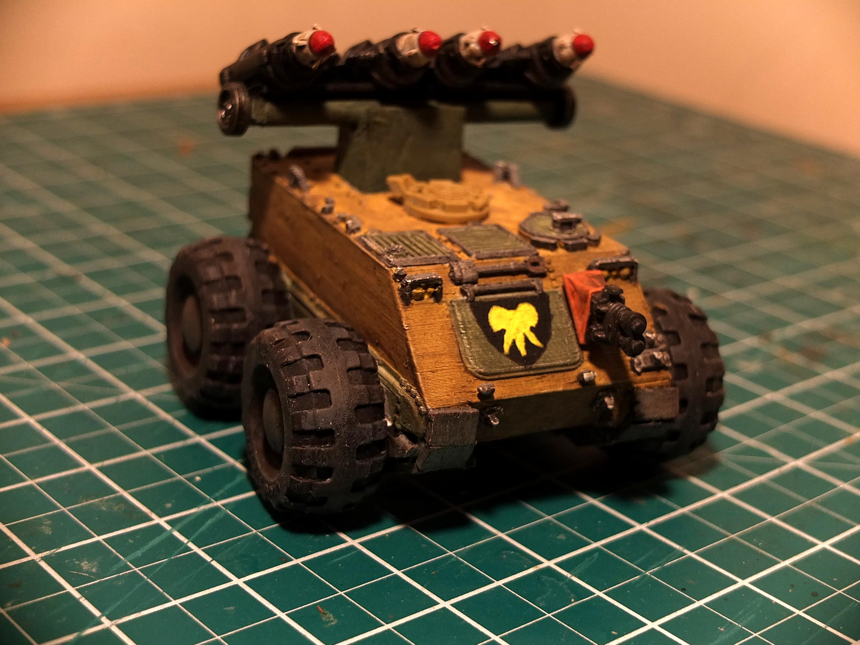 Astra Militarum, Imperial Guard, Manticore, Scratch Build, Tank