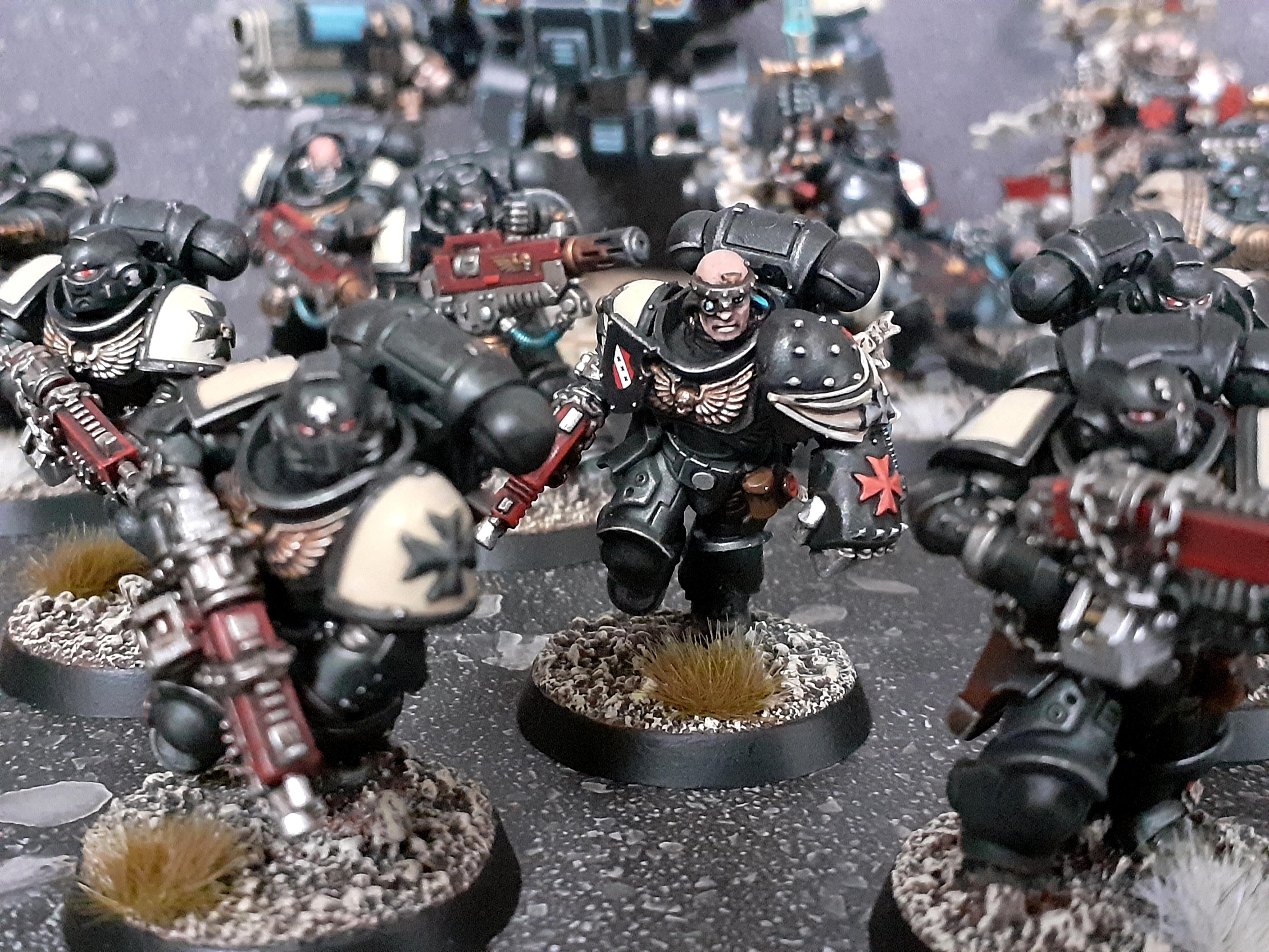 Black, Black Templars, Primaris, Space Marines
