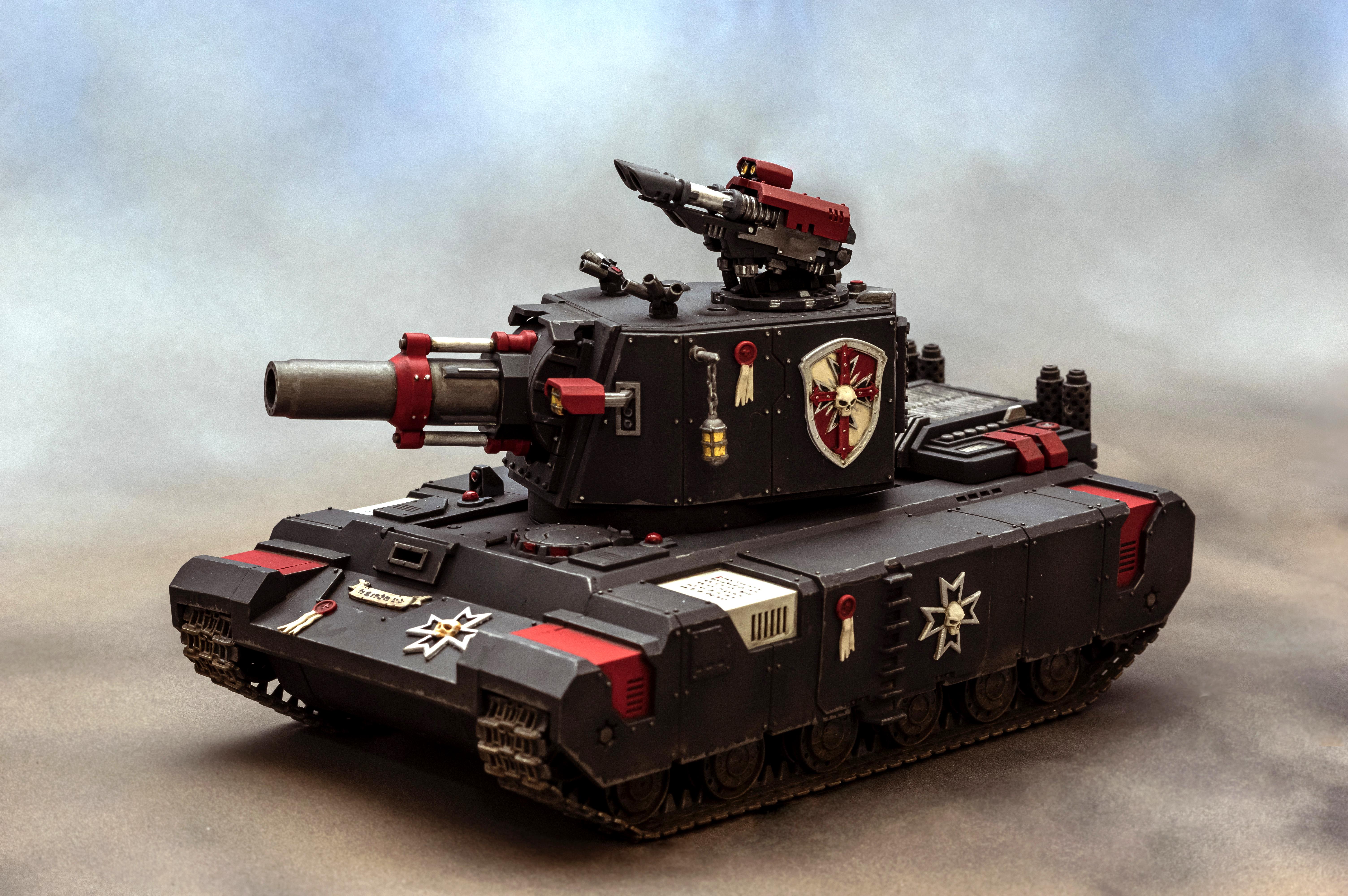 Black Templars, Kv-2, Space Marine Kv-2, Space Marines, Tank Conversion
