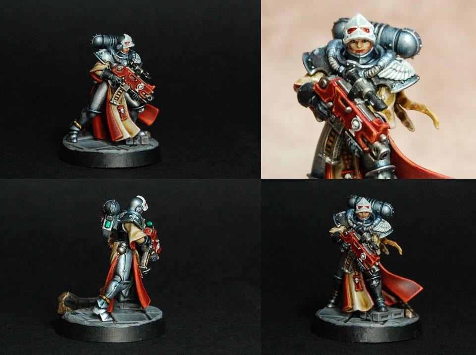 Adepta Sororitas, Argent Shroud, Sister Of The Argent Shroud, Sisters Of Battle