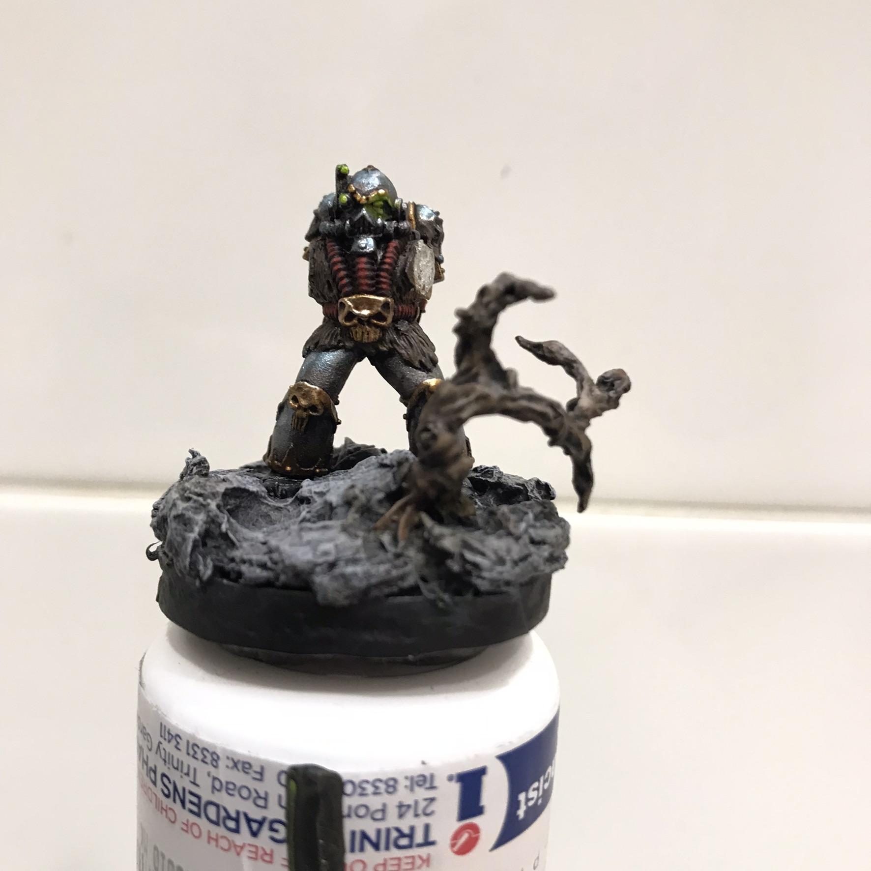 1996, Chaos Space Marines, Havocs, Iron Warriors, Metal, Old School, Oldhammer, Work In Progress