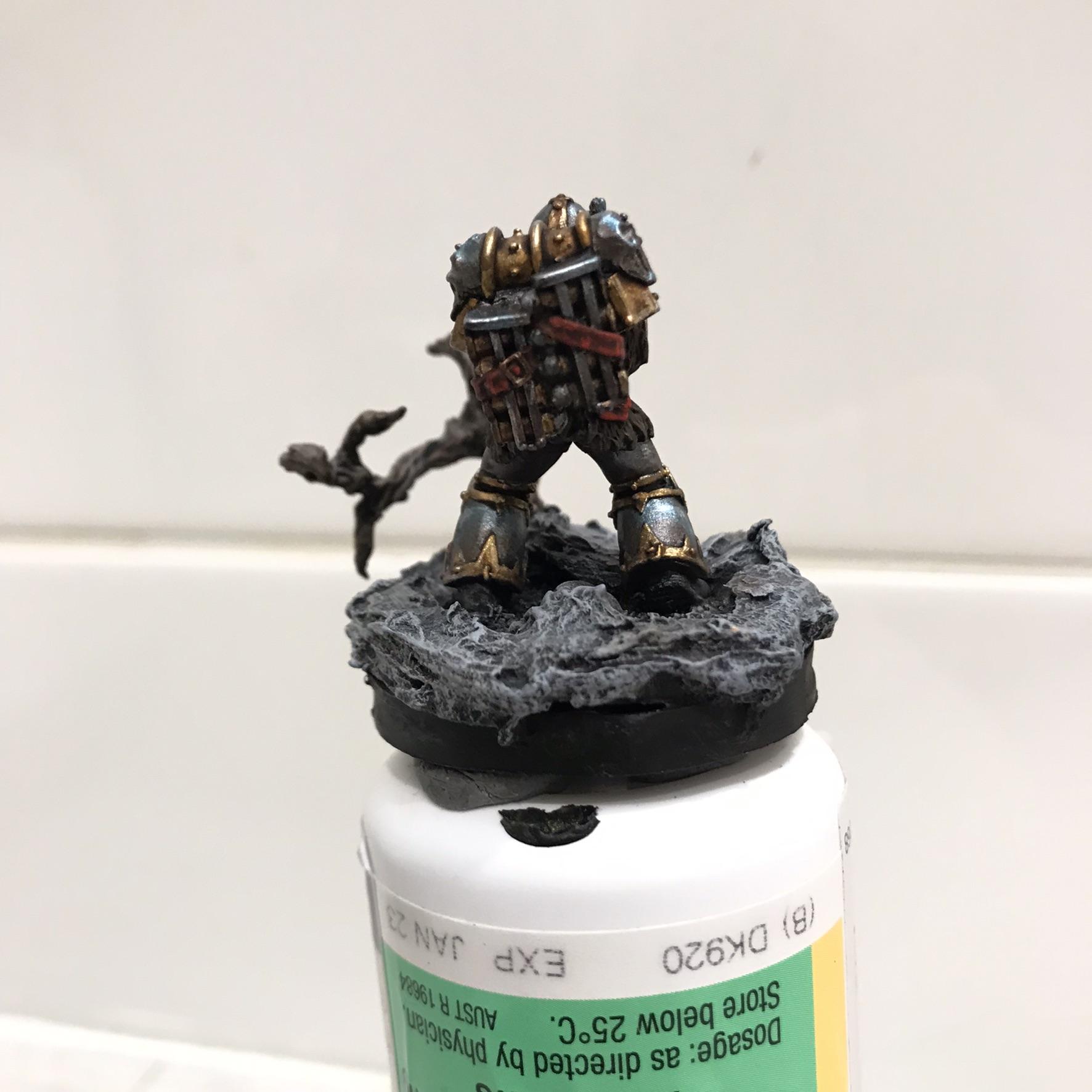 1996, Chaos Space Marines, Havocs, Iron Warriors, Metal, Old School, Oldhammer, Work In Progress