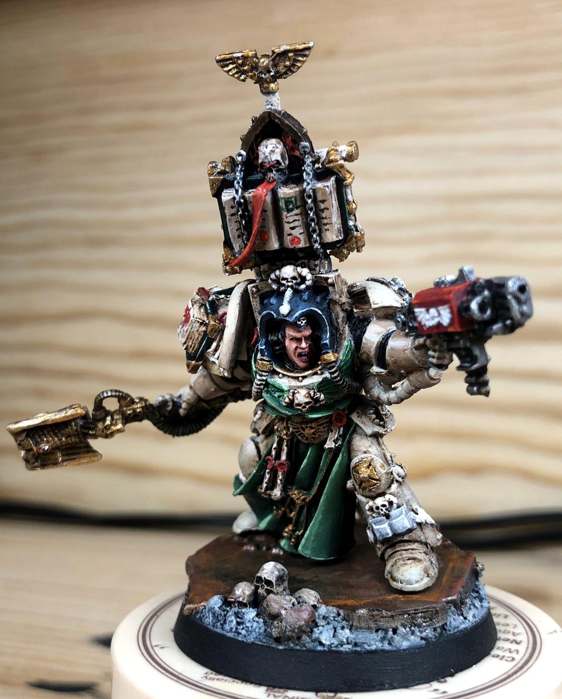 Dark Angels, Deathwing, Librarian, Spacemarine, Terminator Armor