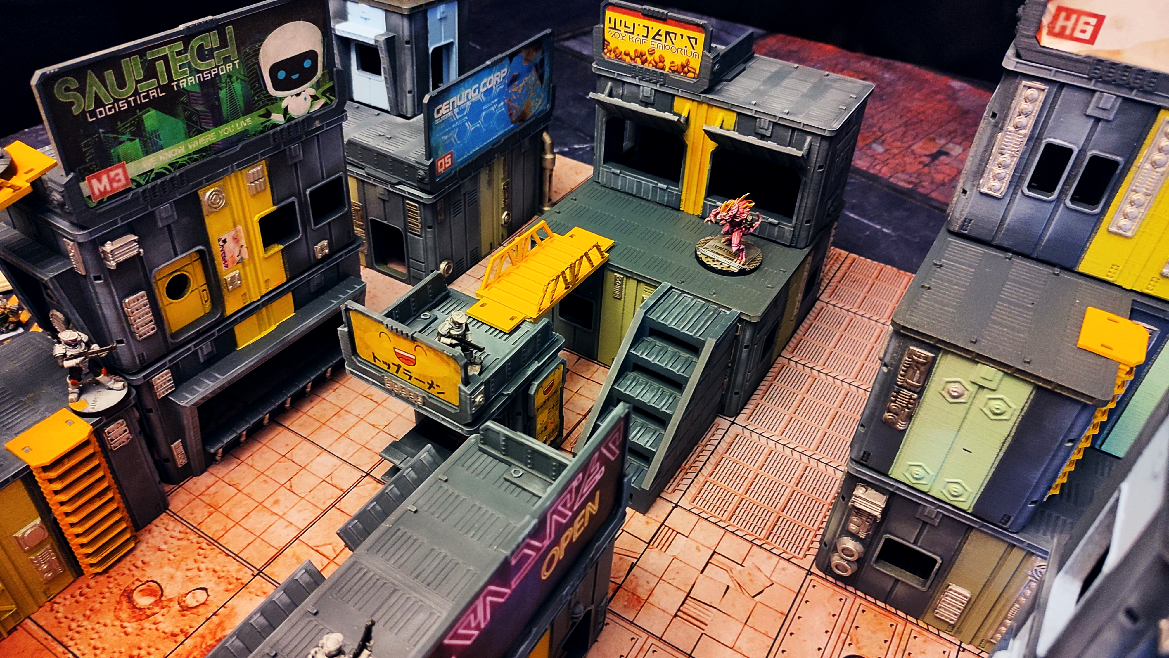 3d, Corvus, Deadzone, Games, Infinity, Kickstarter, Legion, Necromunda, Printable, Printed, Scifi, Stargrave, Starport, Terrain, Tycho, Warhammer 40,000, Warhammer Fantasy