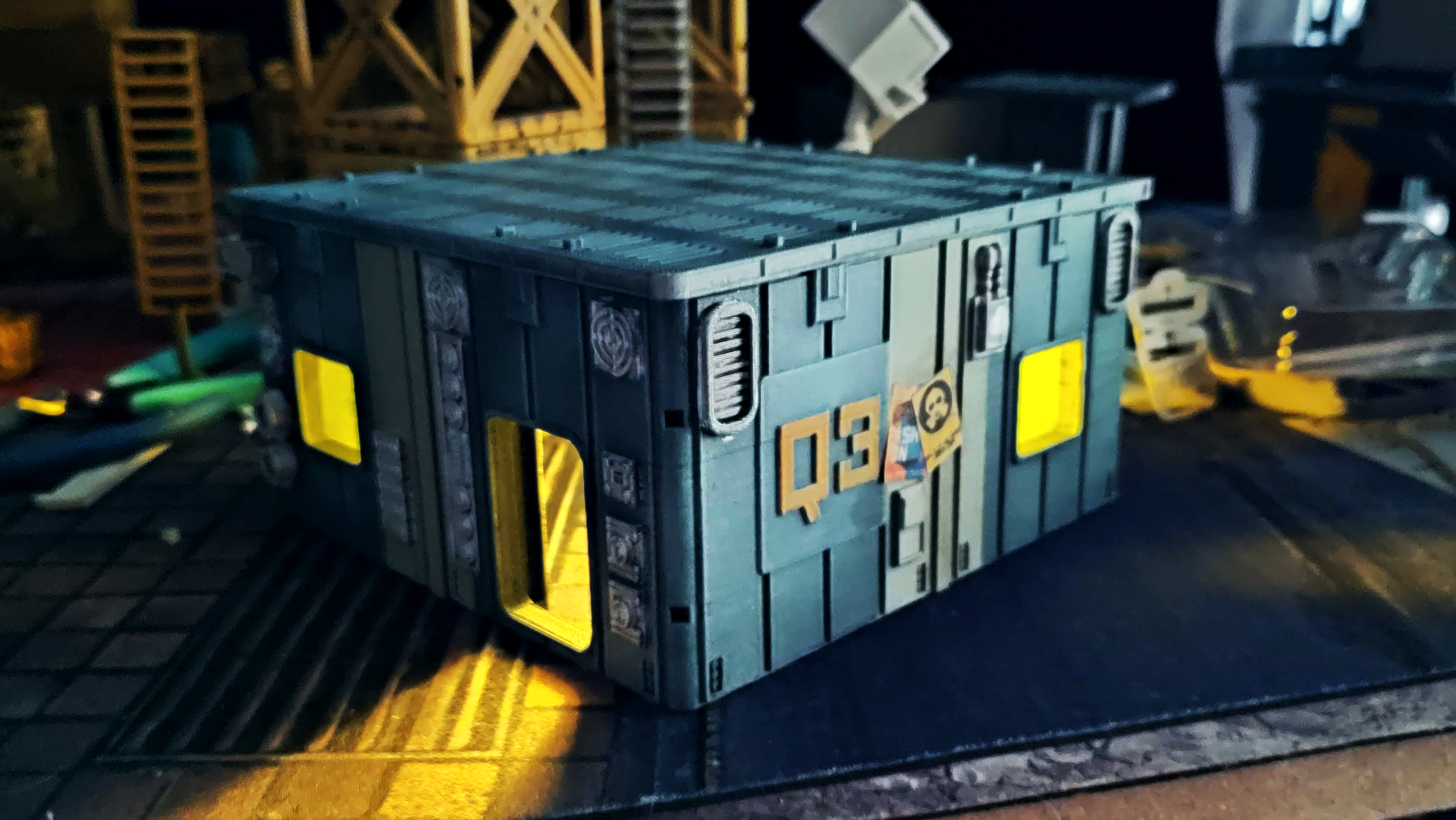 3d, Corvus, Deadzone, Games, Infinity, Kickstarter, Legion, Necromunda, Printable, Printed, Scifi, Stargrave, Starport, Terrain, Tycho, Warhammer 40,000, Warhammer Fantasy