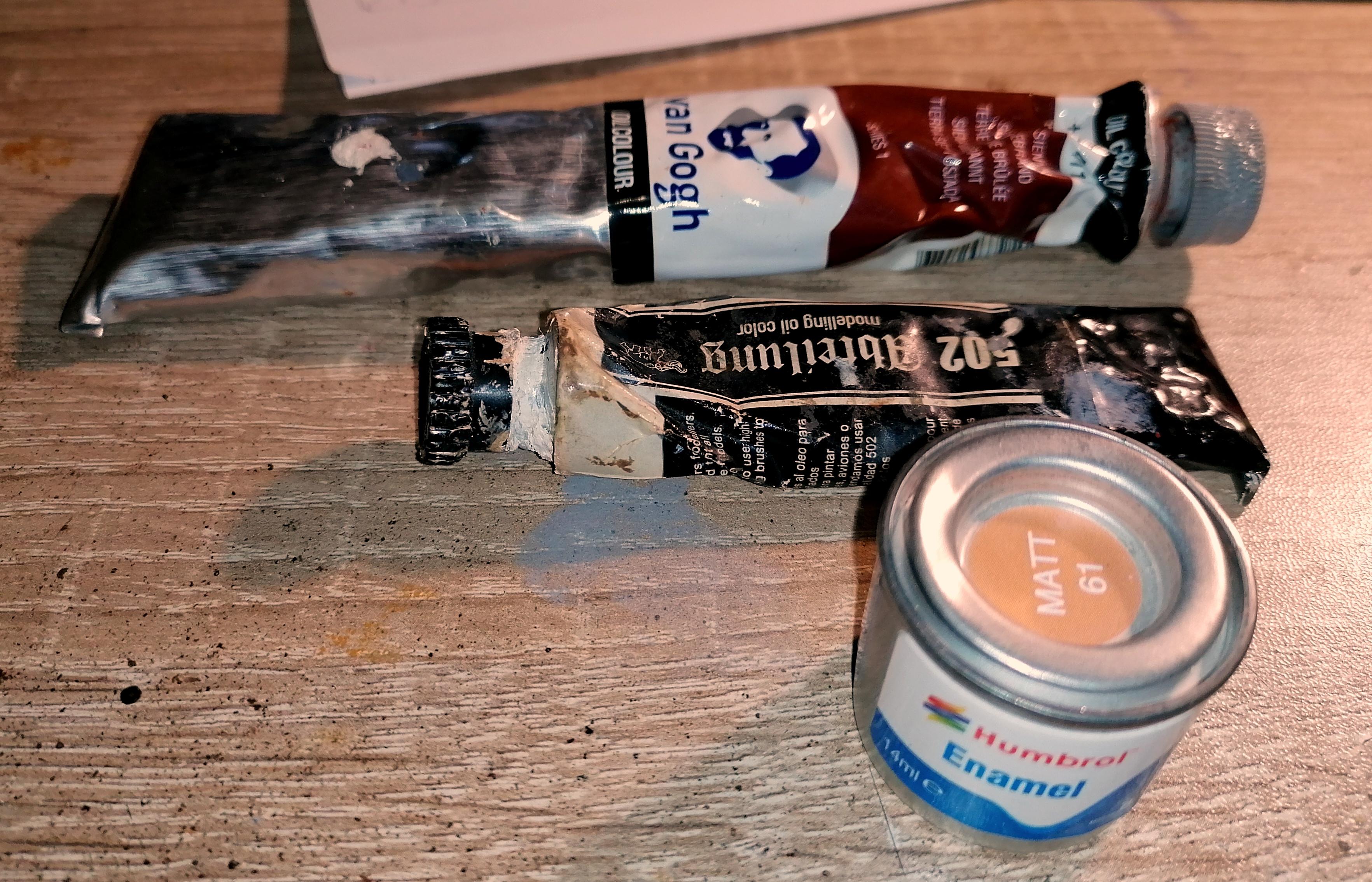 Paints I use for the flesh