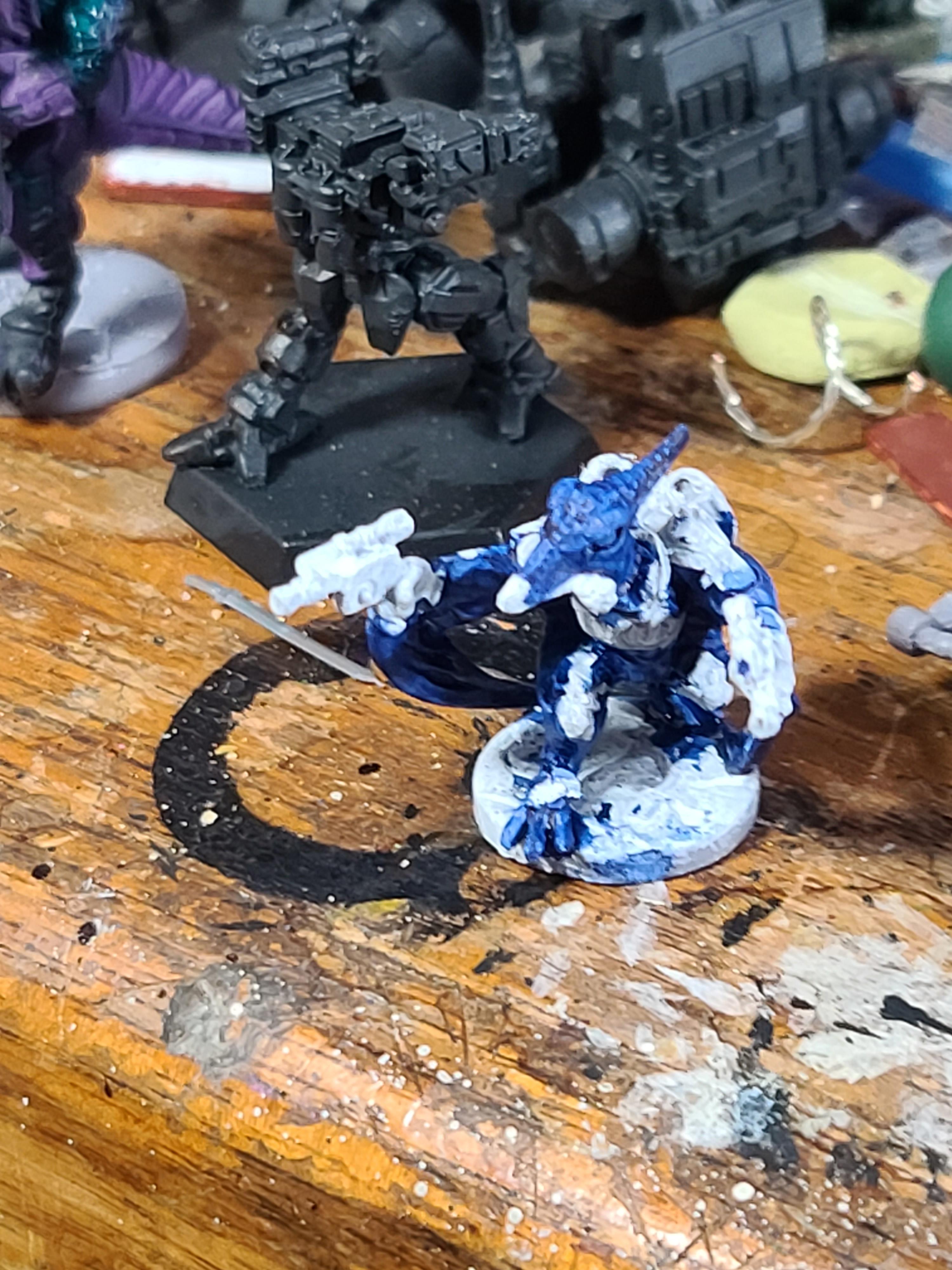 Bones Black, Dinosaur, Generic Sf, Infiltrator, Pterodactyl, Reaper Miniatures, Skywing