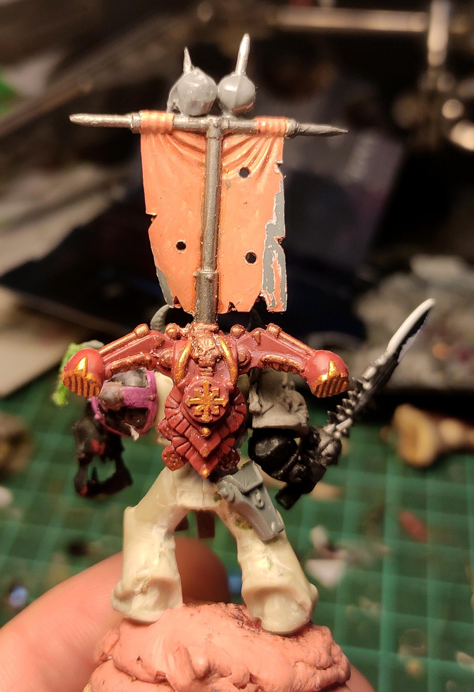 Banner, Berserk, Berserkers, Berzerk, Berzerker, Blood For The Blood God, Casting, Chaos, Chaos Space Marines, Conversion, Heresy, Heretic Astartes, Infantry, Khorne, Kitbash, Putty, Skulls For Skull Throne, Traitor Legions, Warhammer 40,000, Work In Progress, World Eaters