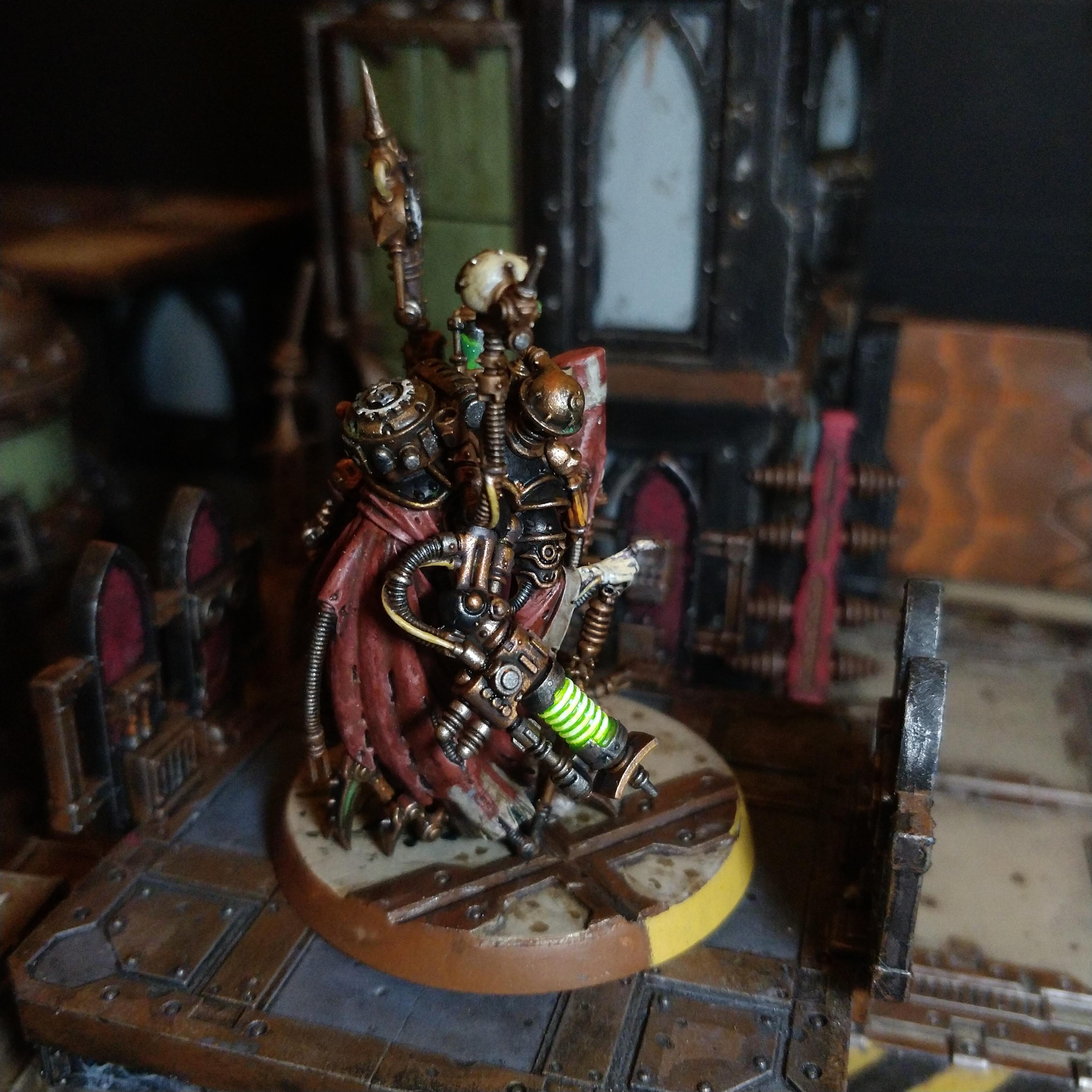 Adeptus Mechanicus, Admech, Dominus, Red, Tech Priest, Zone Mortalis