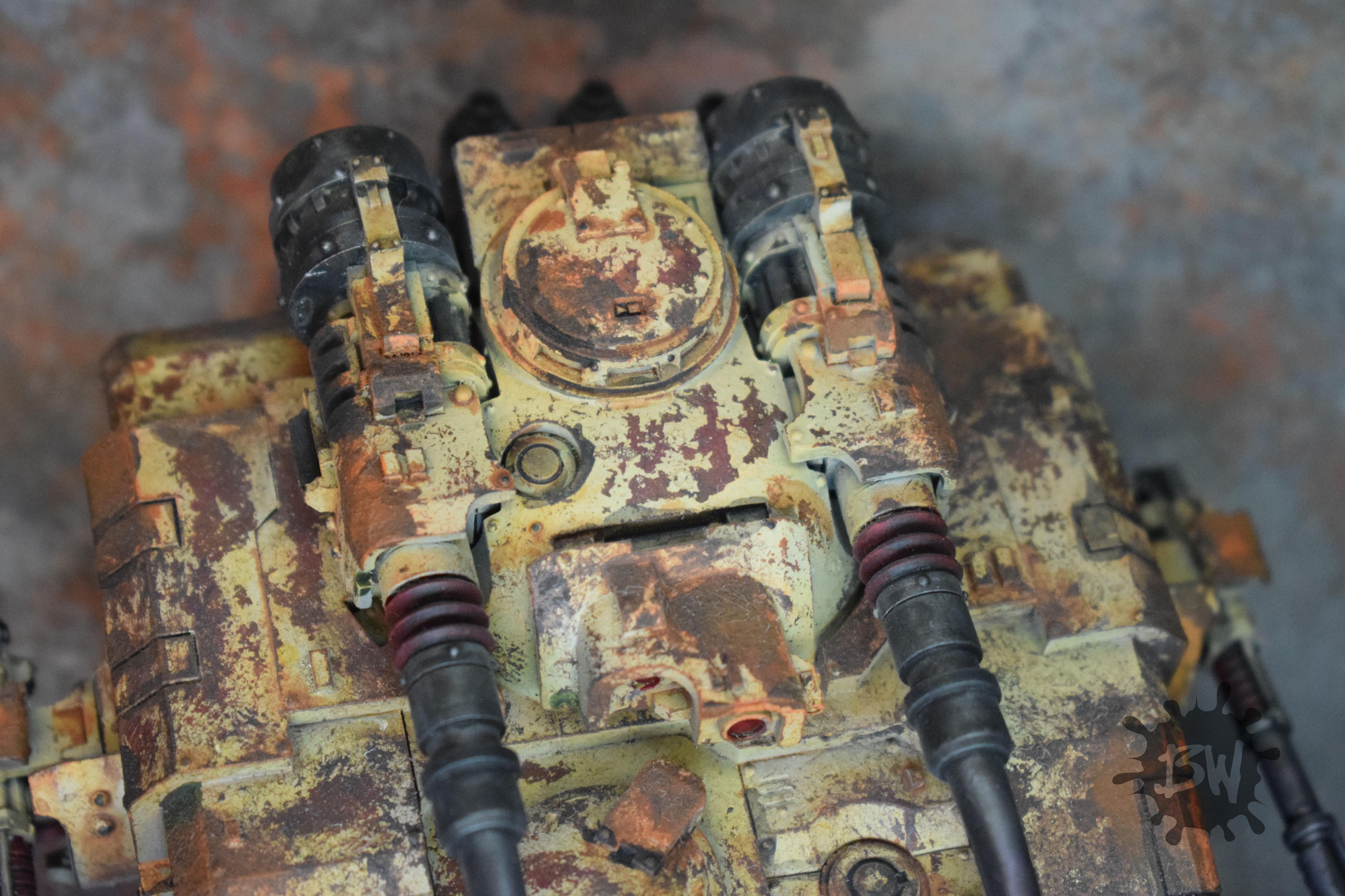 Bw, Chaos, Death Guard, Games Workshop, Sicaran Battle Tank, Warhammer 40,000, Warhammer Fantasy