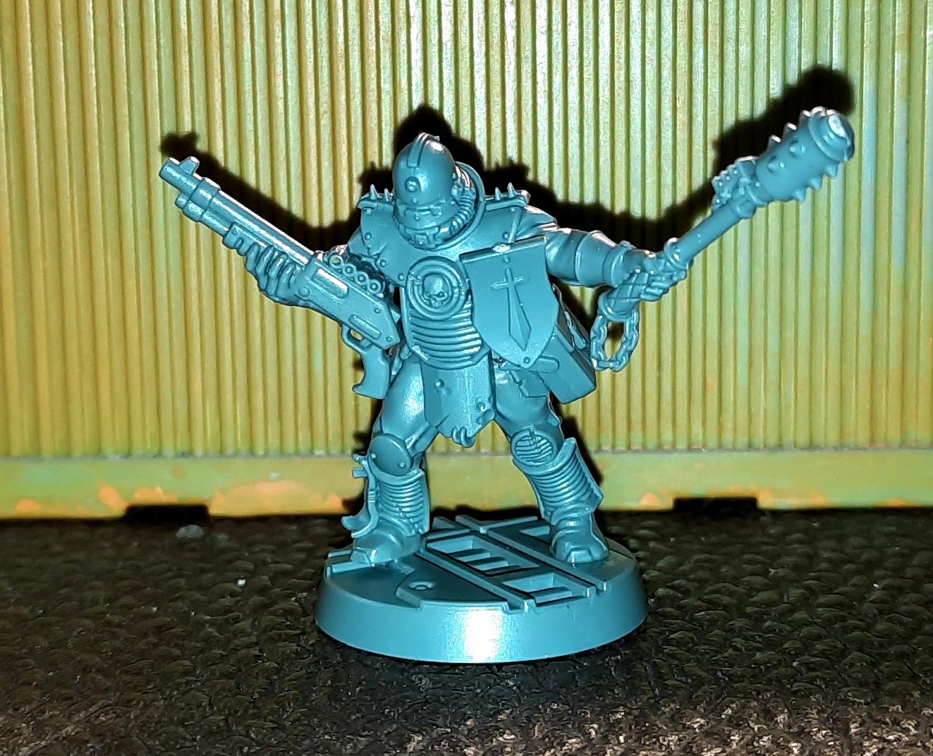 Adeptus Arbites, Conversion, Hive Scum, Necromunda, Shotgun
