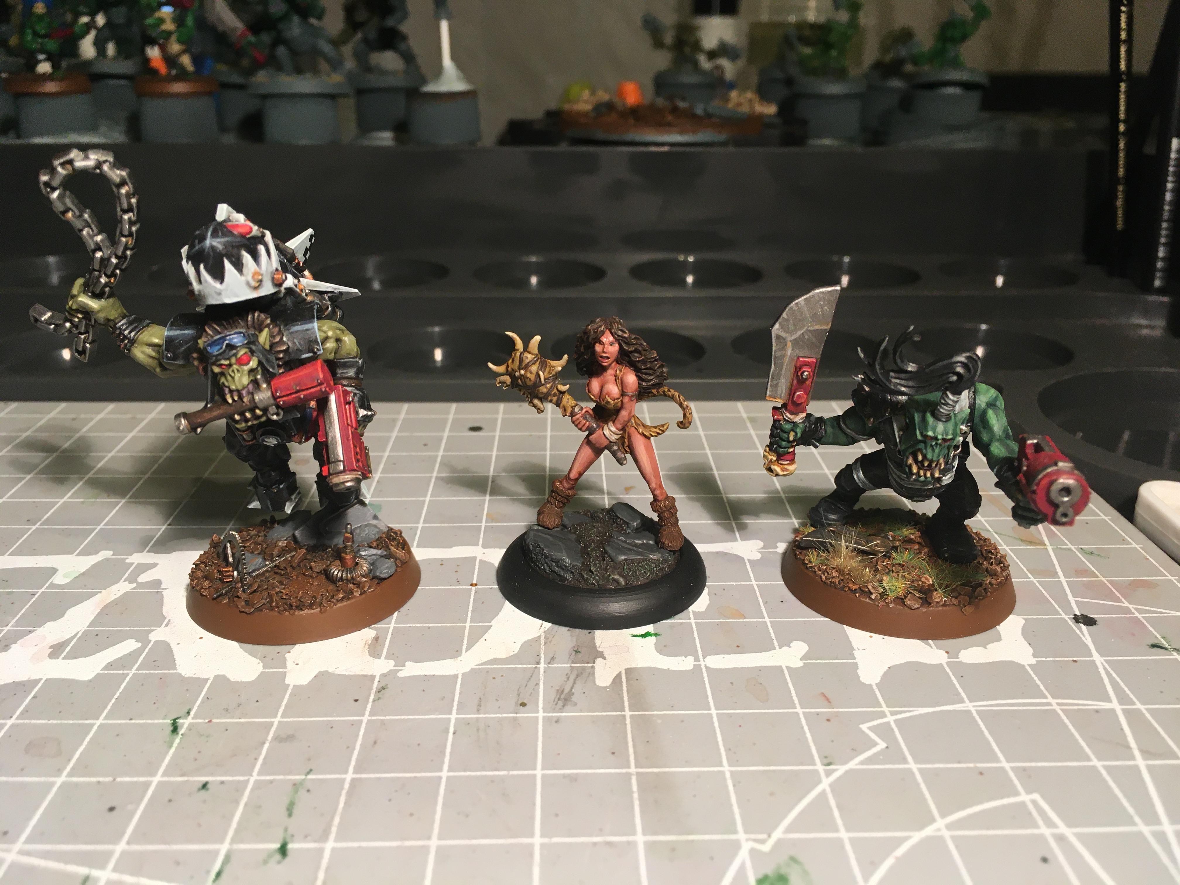 Cave Woman, Orks, Arakasi 2021 (4-6/9)