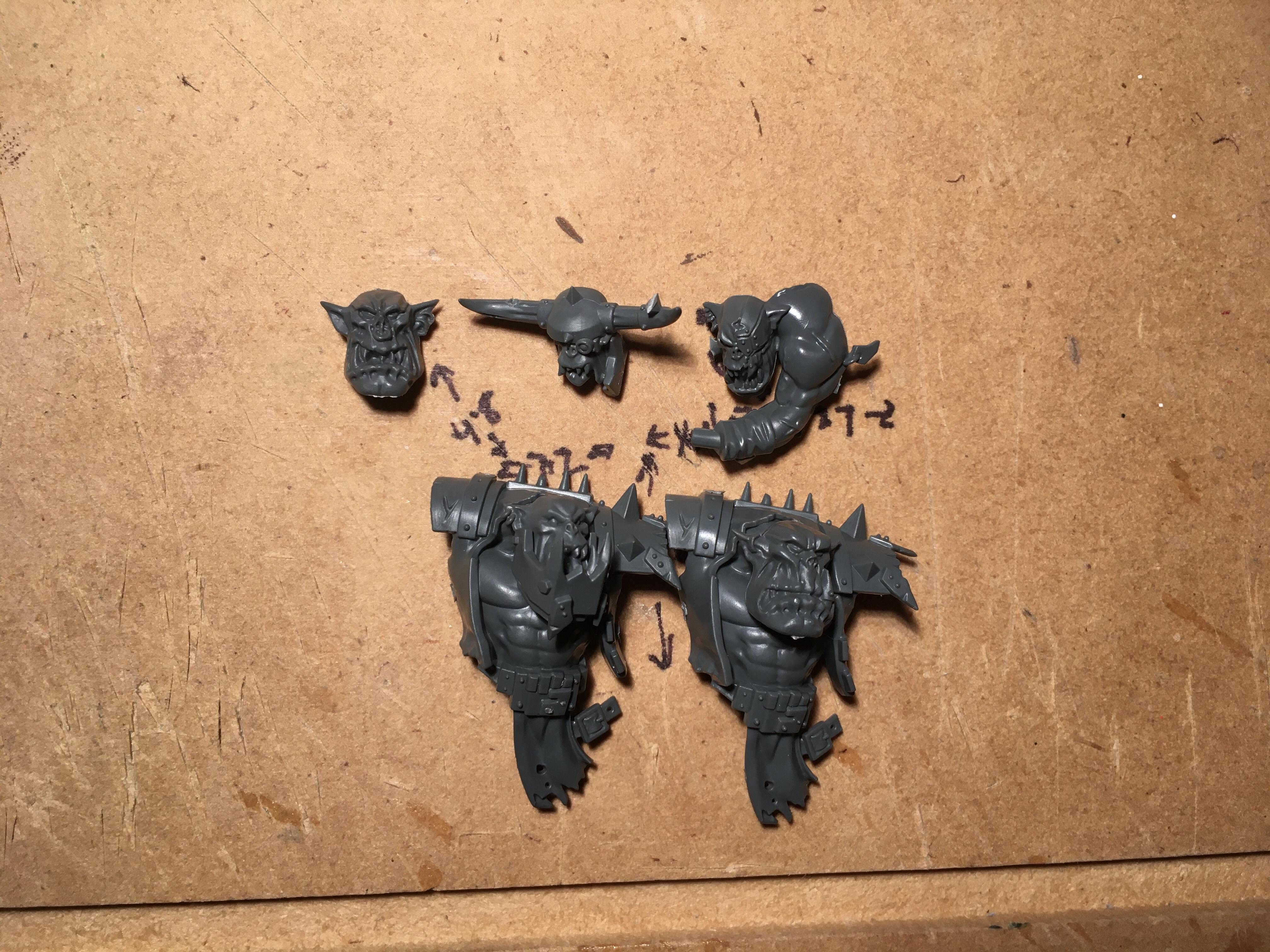 Nob, Orks, Warhammer 40,000, Work In Progress