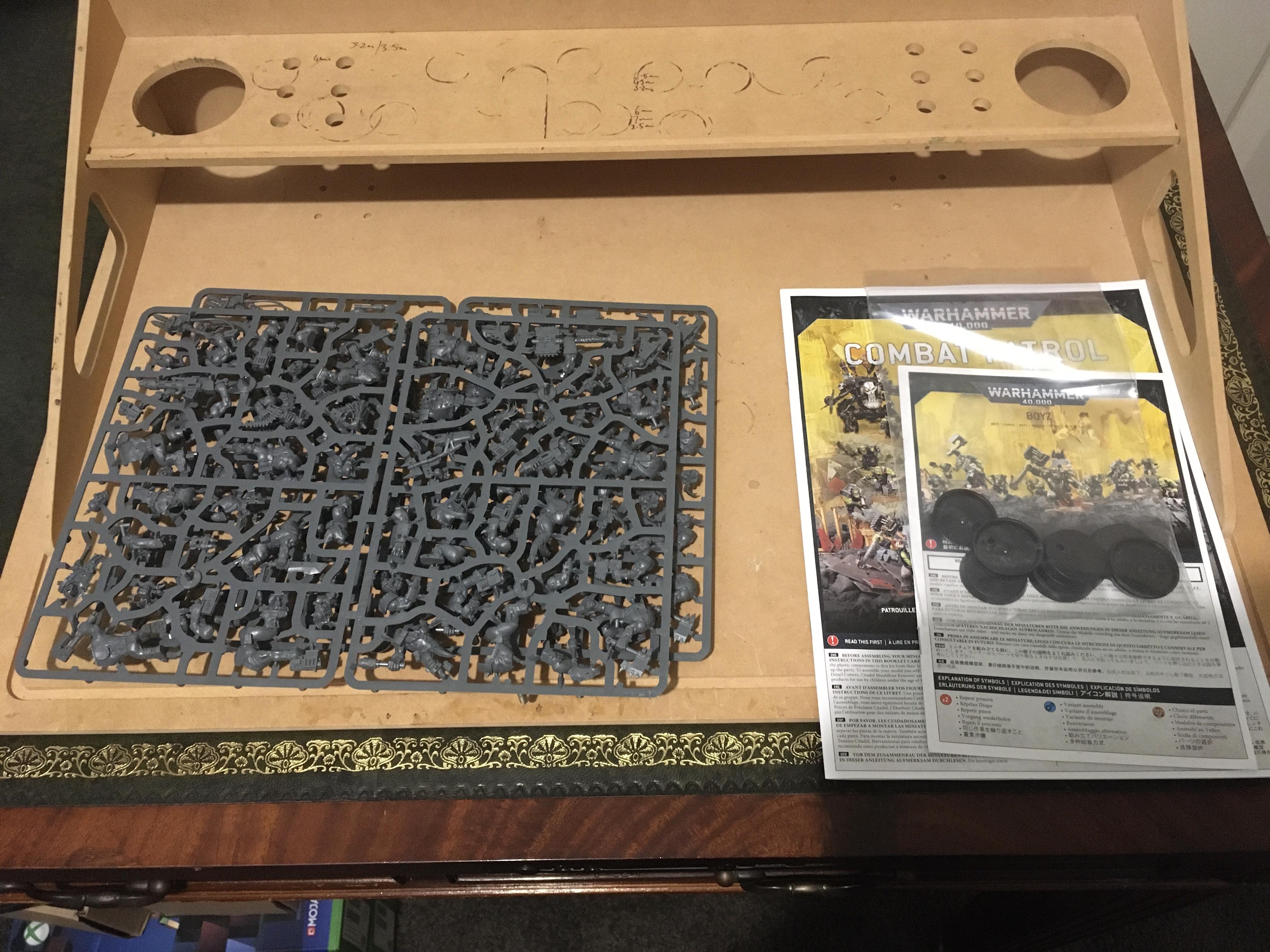Boy, Orks, Warhammer 40,000, Work In Progress
