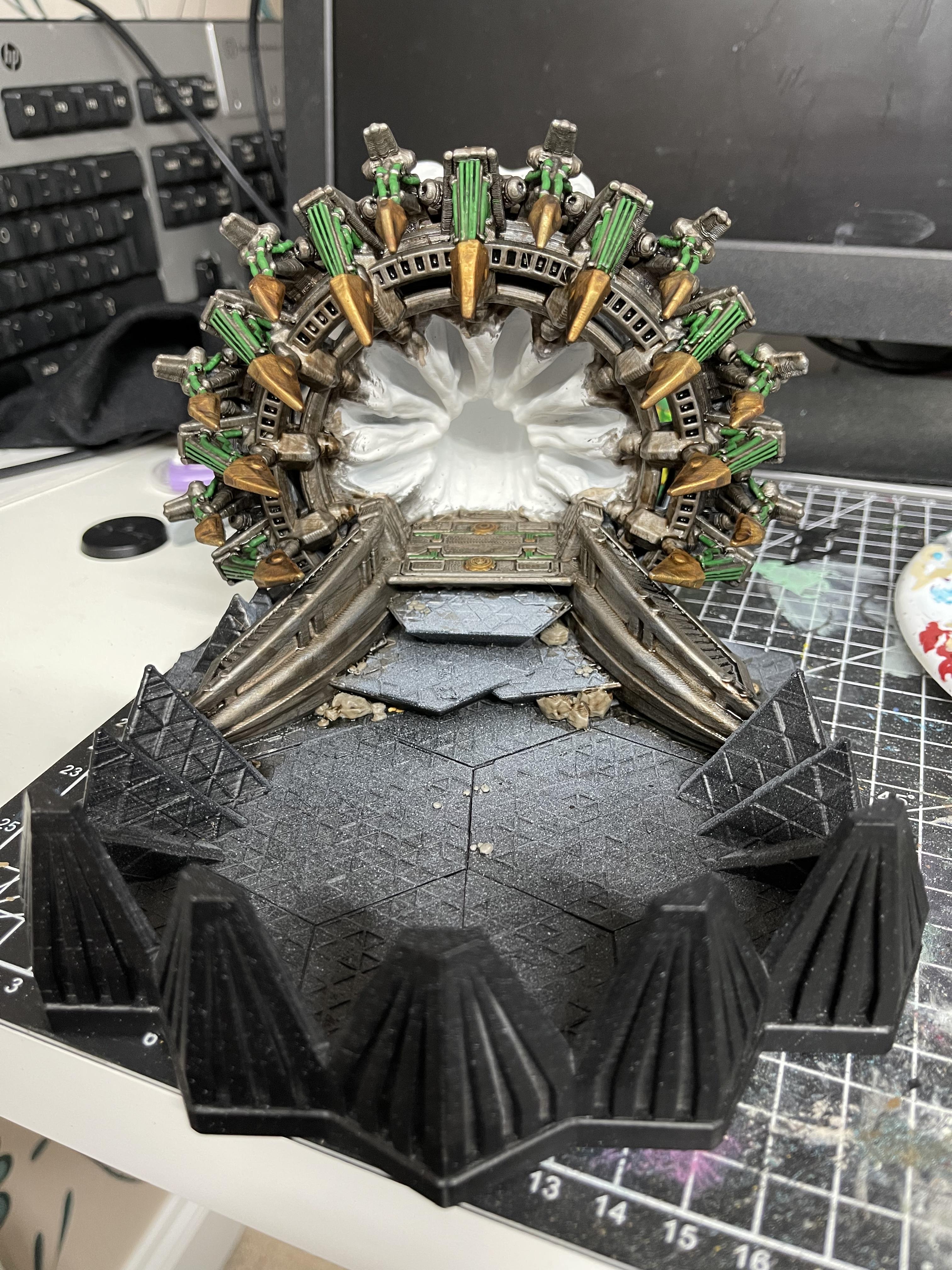 3d Printed, Blackstone Fortress, Dice Tower, Dragons Rest, Trihex Citadel, Warhammer 40,000, Warhammer Quest