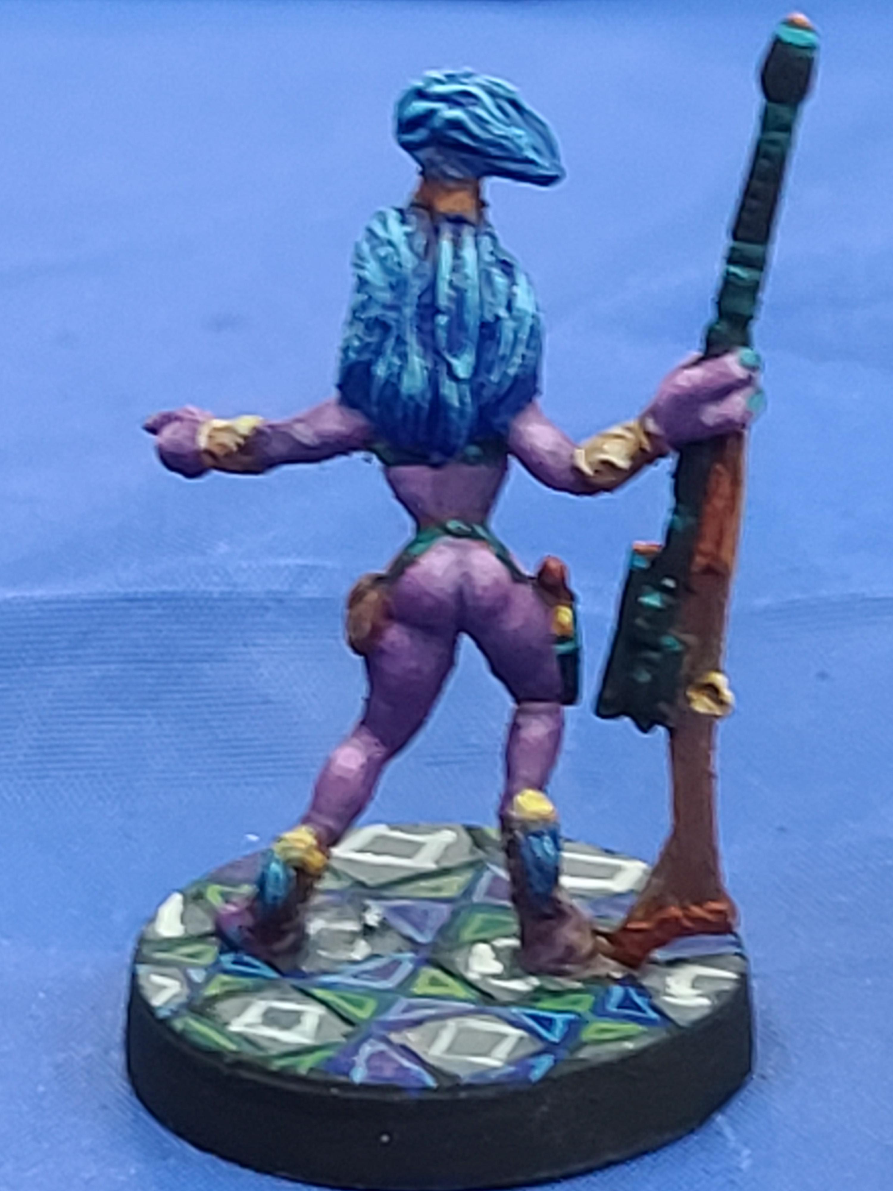 Andromedan, Bones, Bones Usa, Female Hunter, Long Rifle, Reaper Miniatures