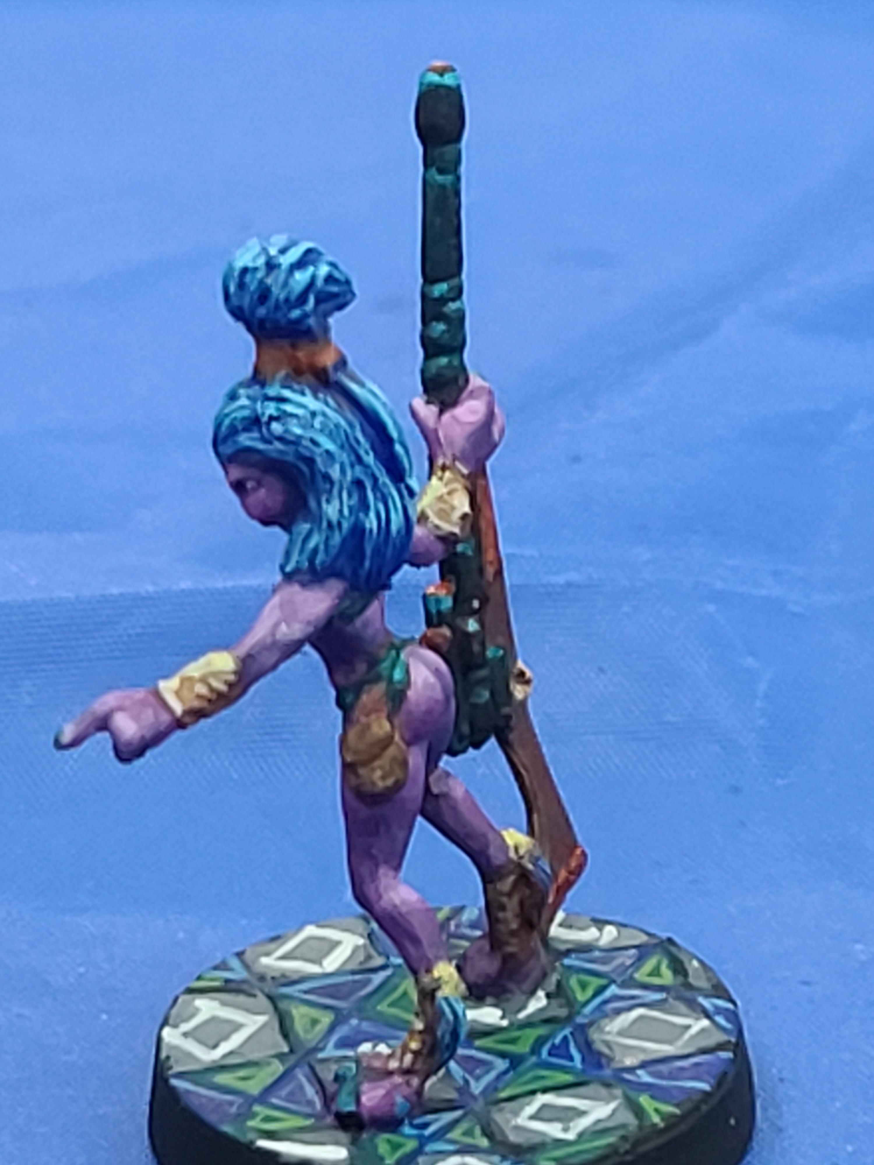 Andromedan, Bones, Bones Usa, Female Hunter, Long Rifle, Reaper Miniatures