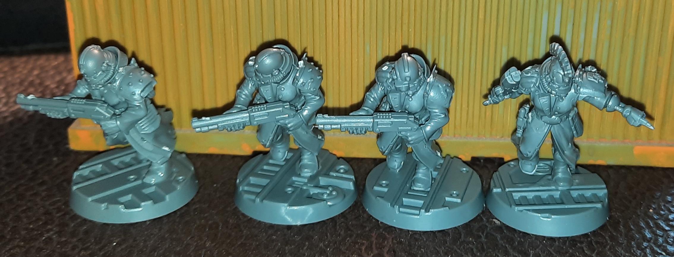 Adeptus Arbites, Female, Hive Scum, Judge, Necromunda, Shotgun