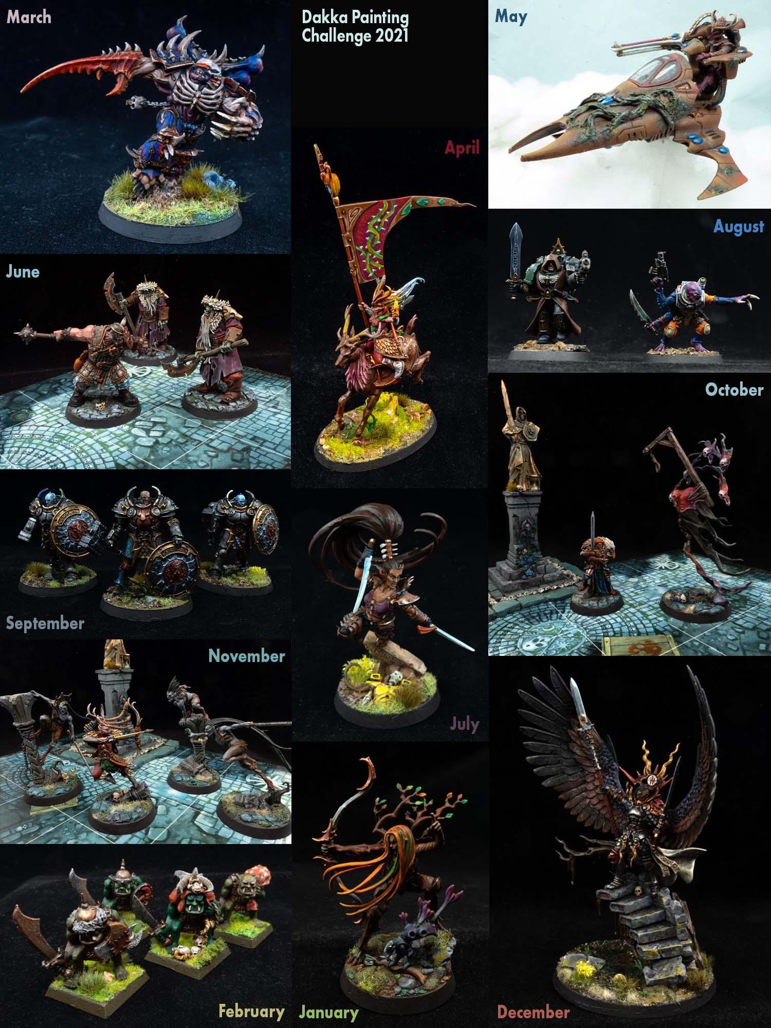 Dakka Painting Challenge 2021 Compilation
