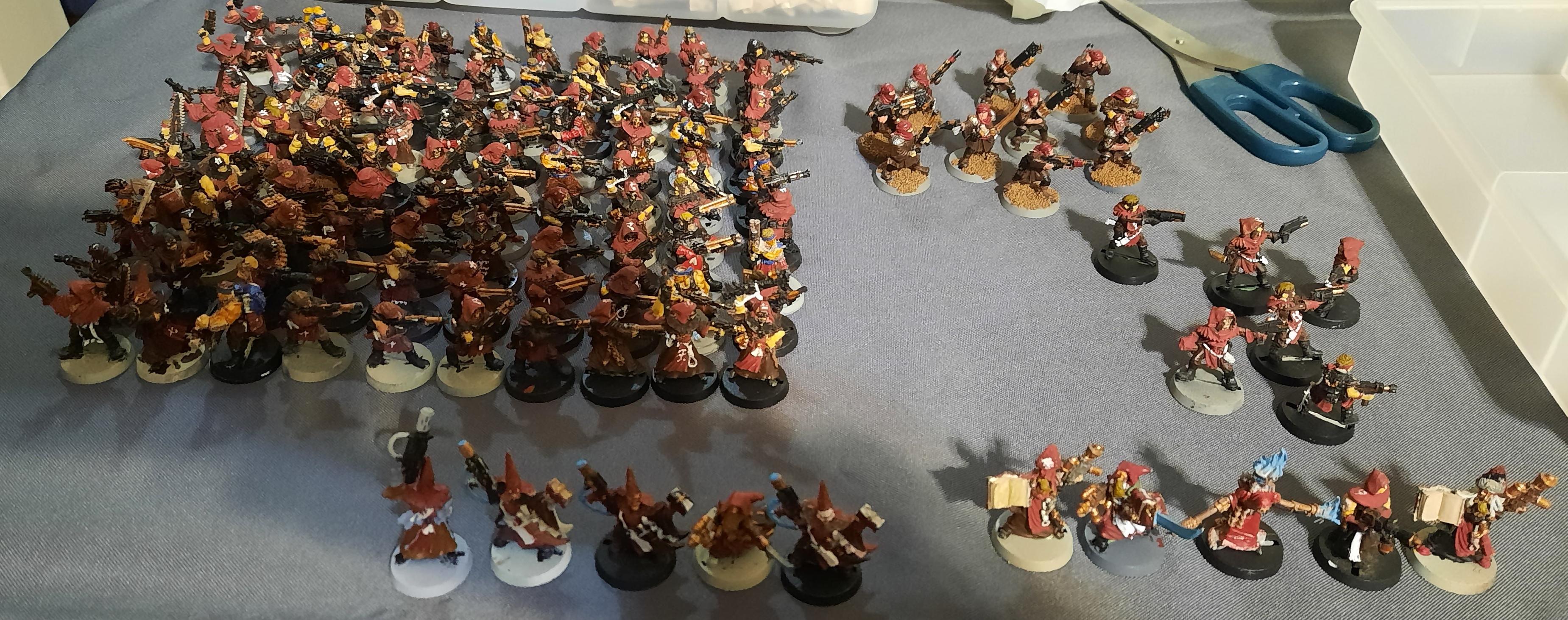 Army, Cawdor, Imperial Guard, Necromunda, Redemptionists