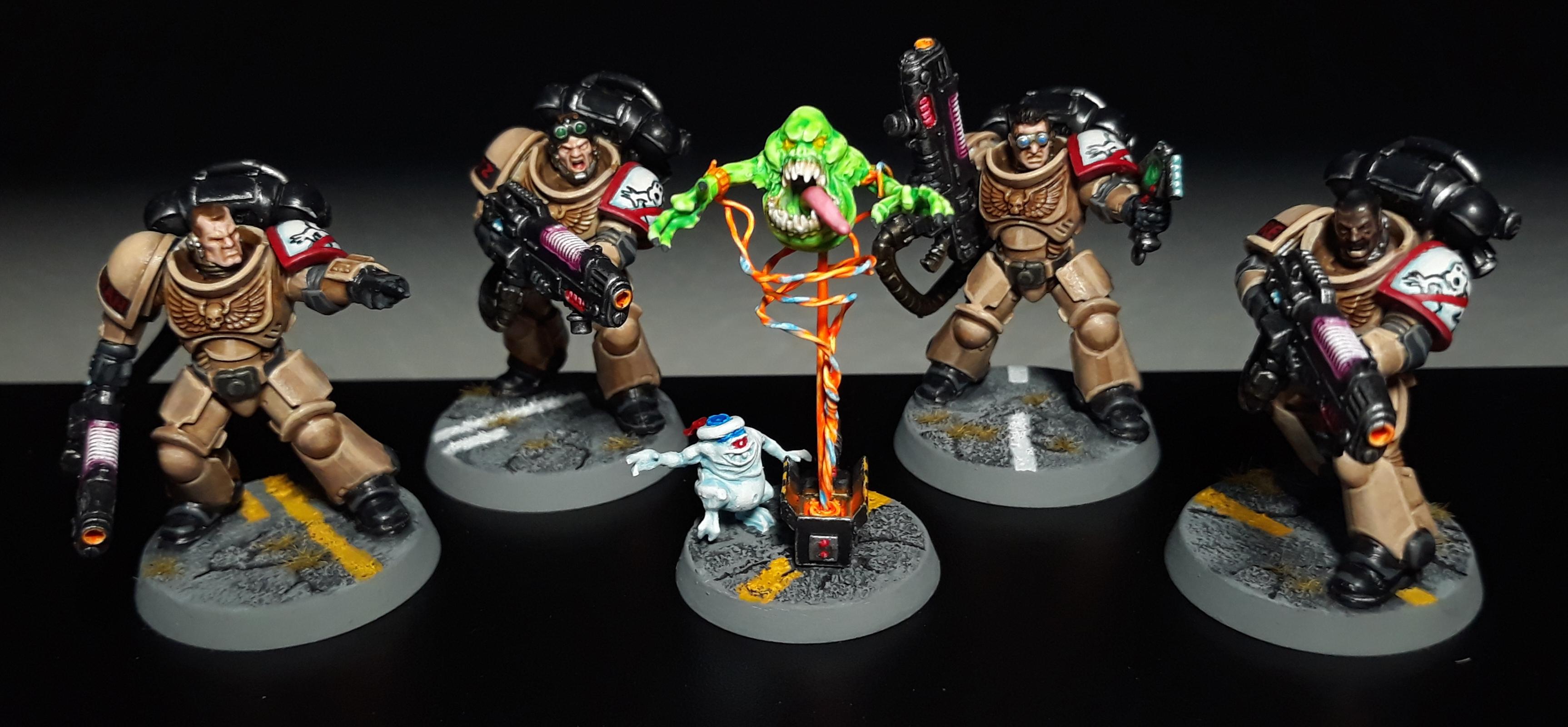 Ghostbusters, Humor, Primaris, Space Marines