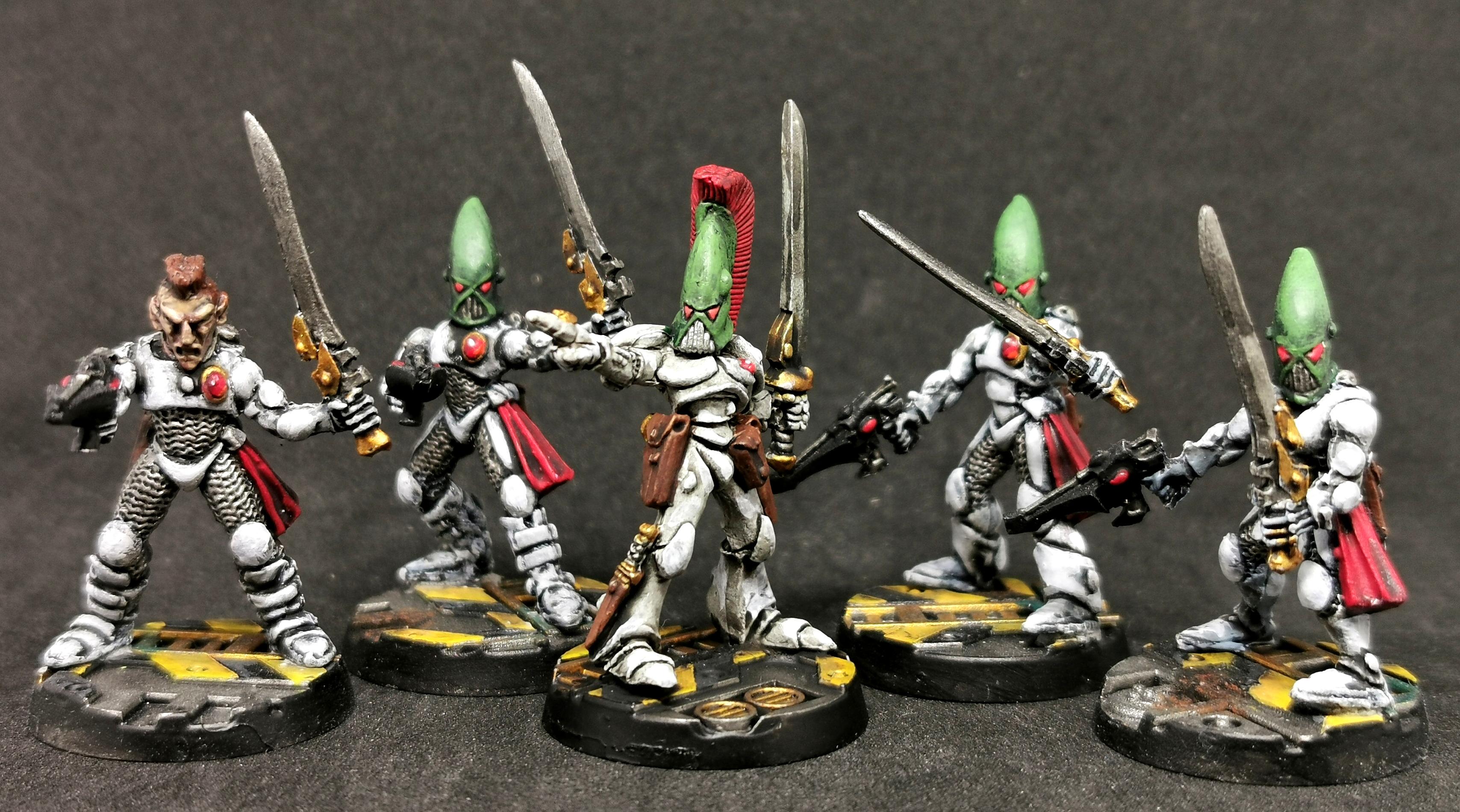 Storm guardians with power swords