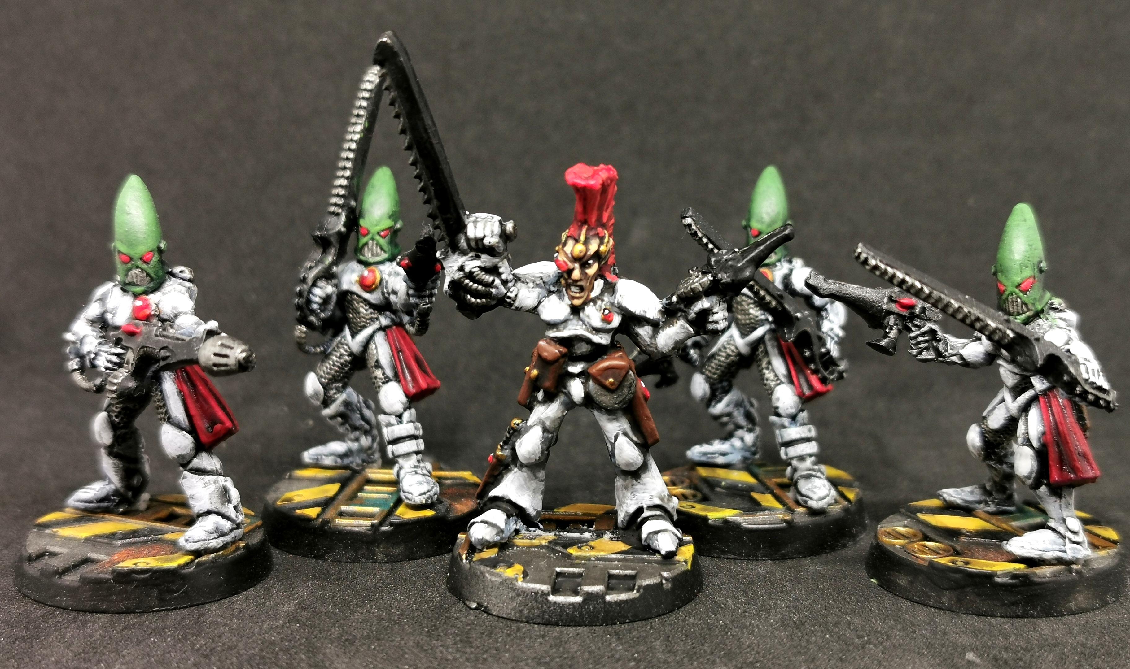 Storm guardians with chainswords