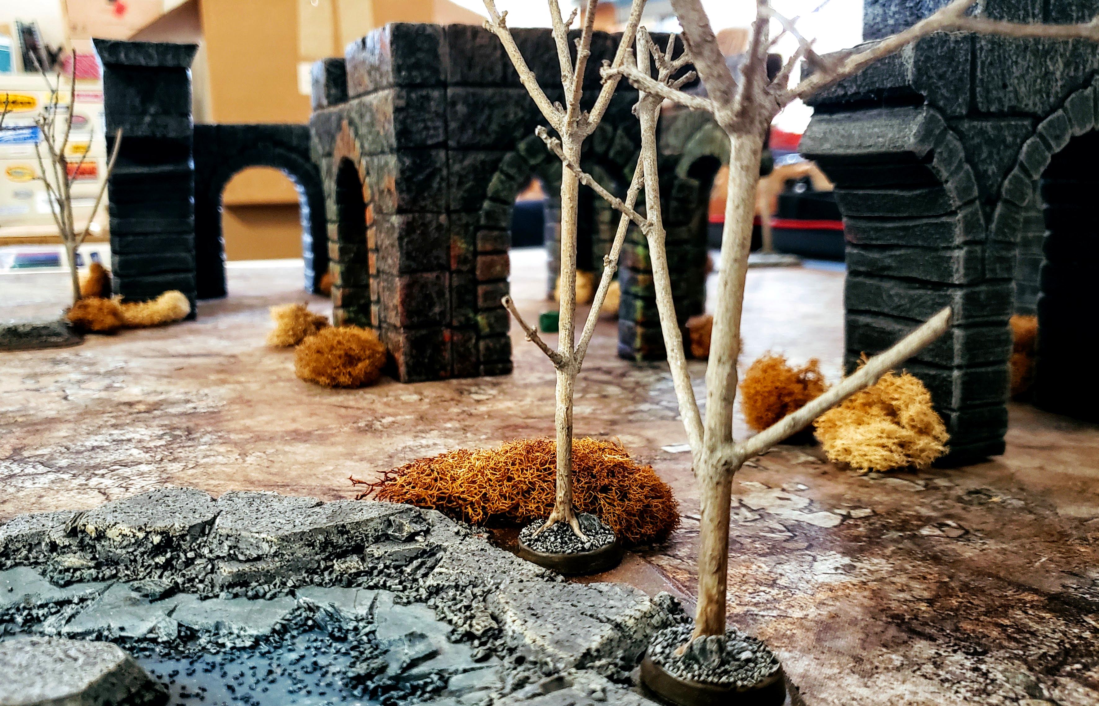 The ruined arches finally make it to the tabletop