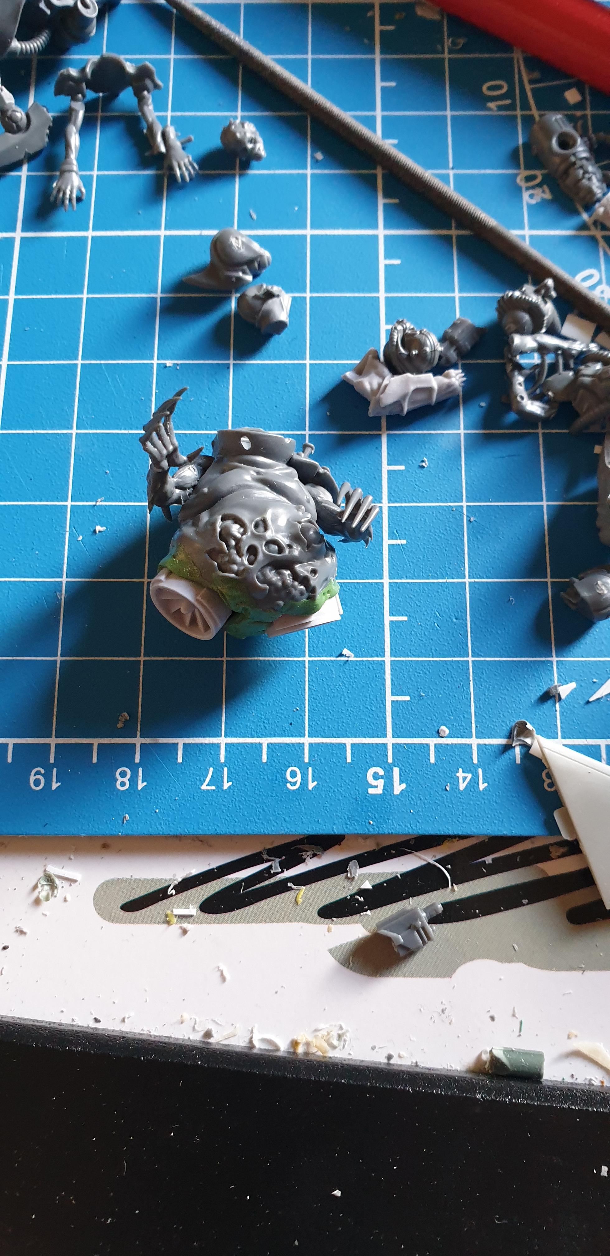 Chaos, Conversion, Nurgle, Work In Progress