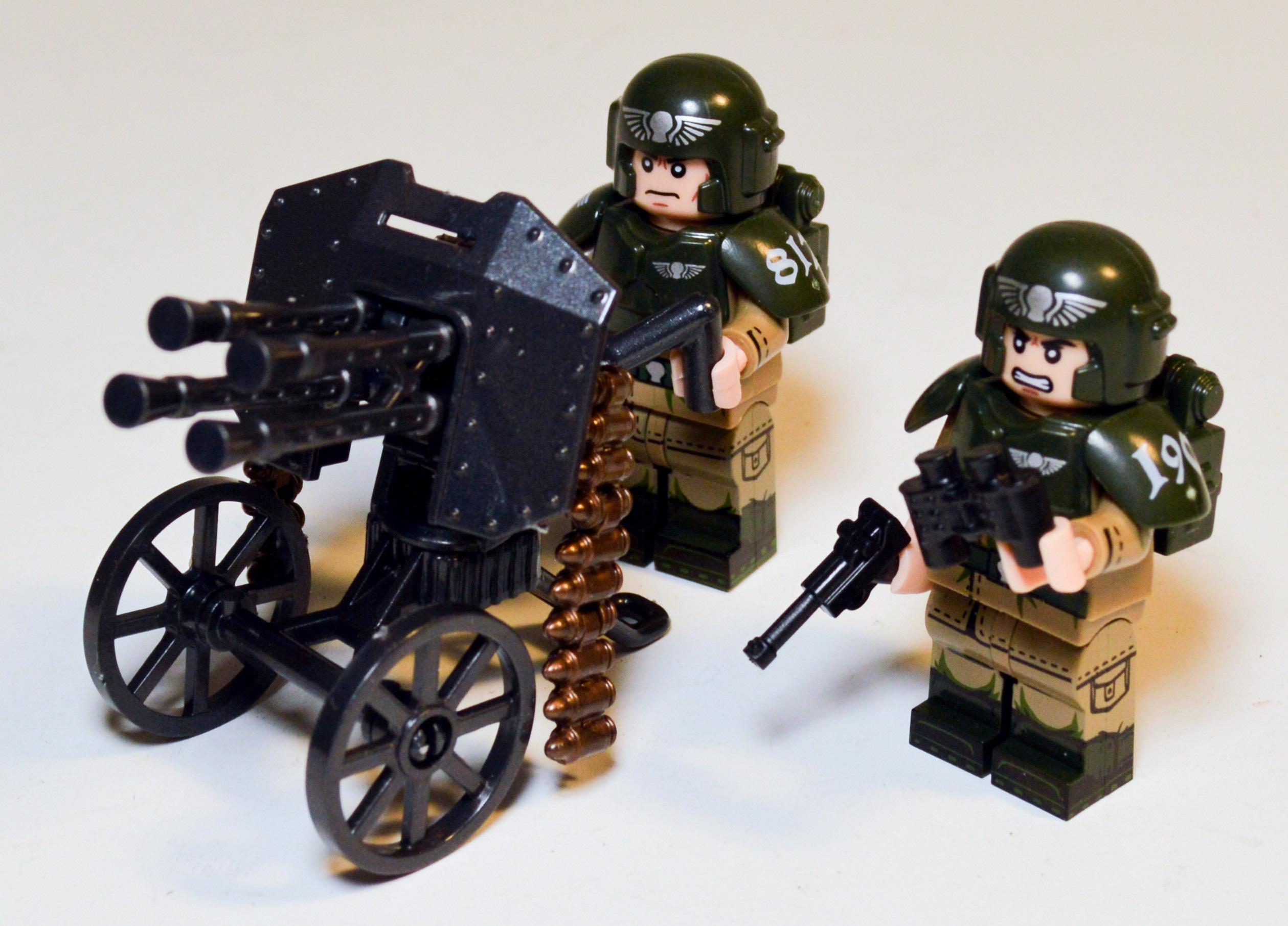 Astra Militarum, Cadians, Imperial Guard, Lego