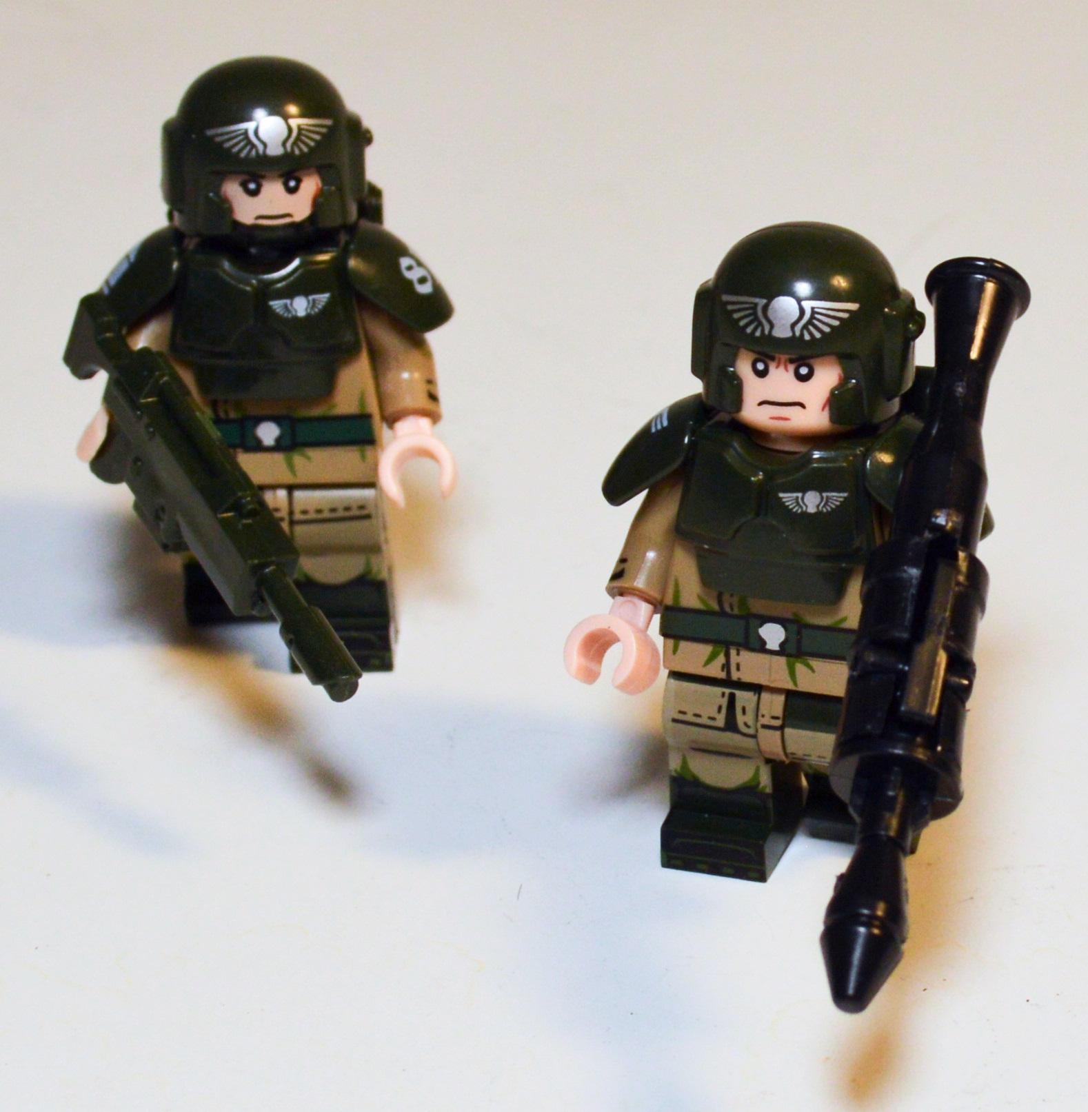 Astra Militarum, Cadians, Imperial Guard, Lego