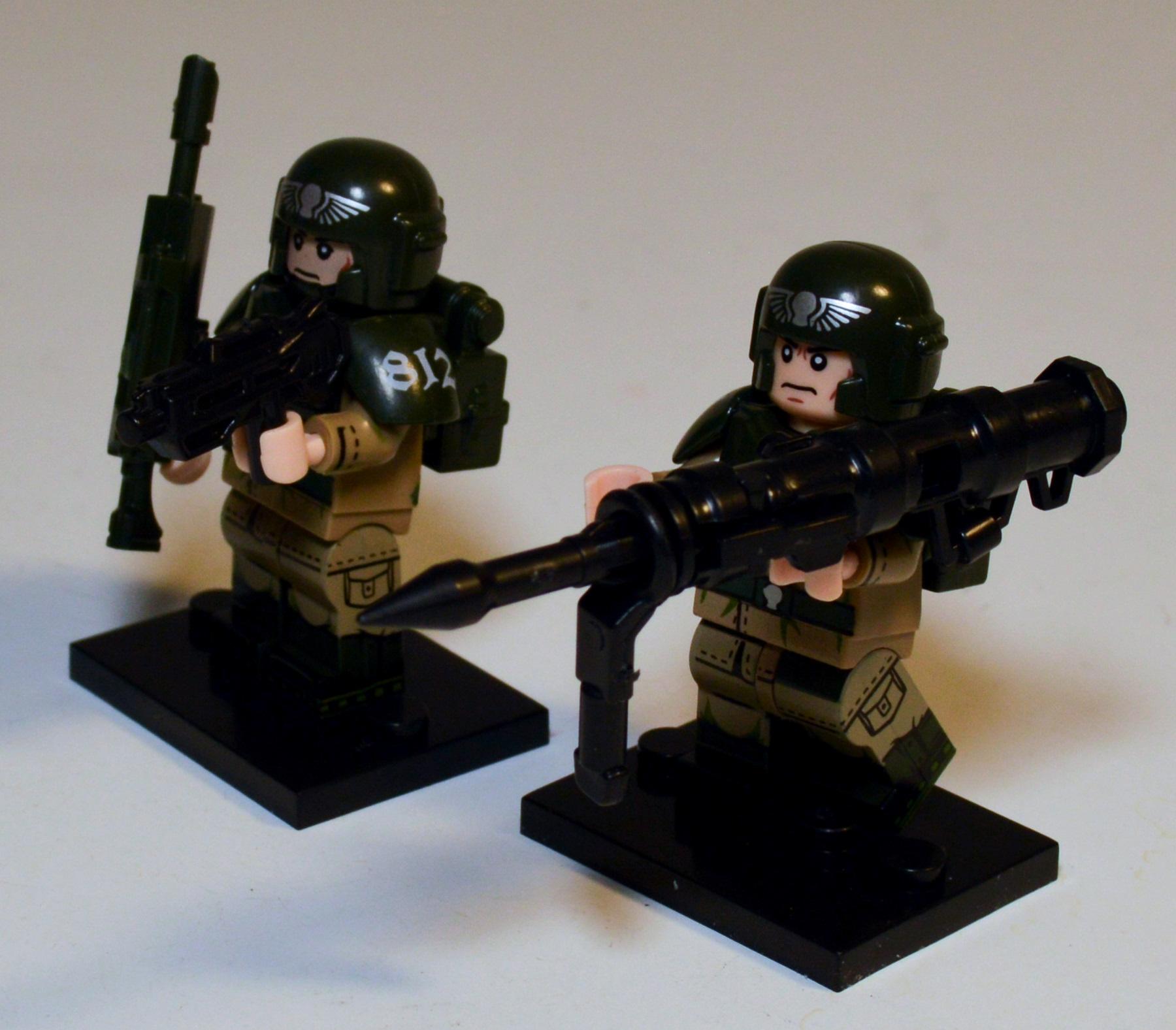 Astra Militarum, Cadians, Imperial Guard, Lego