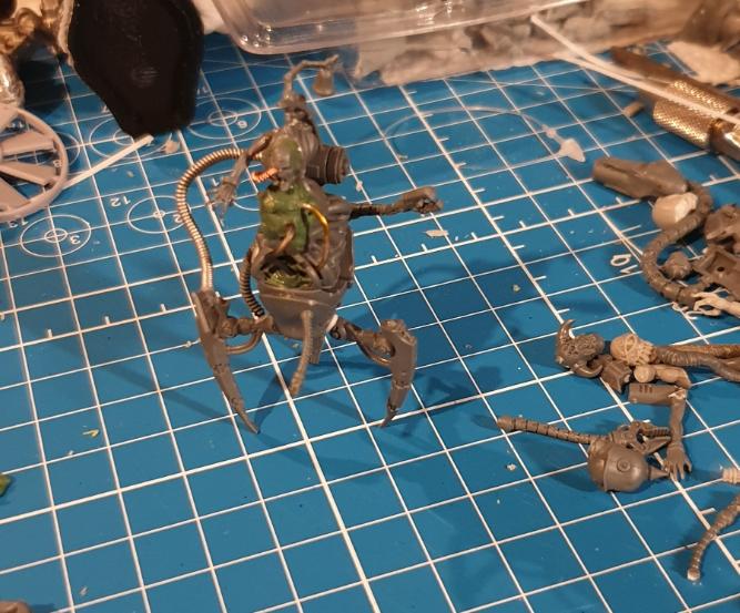 Conversion, Dark Mechanicus, Nurgle, Wip  Chaos