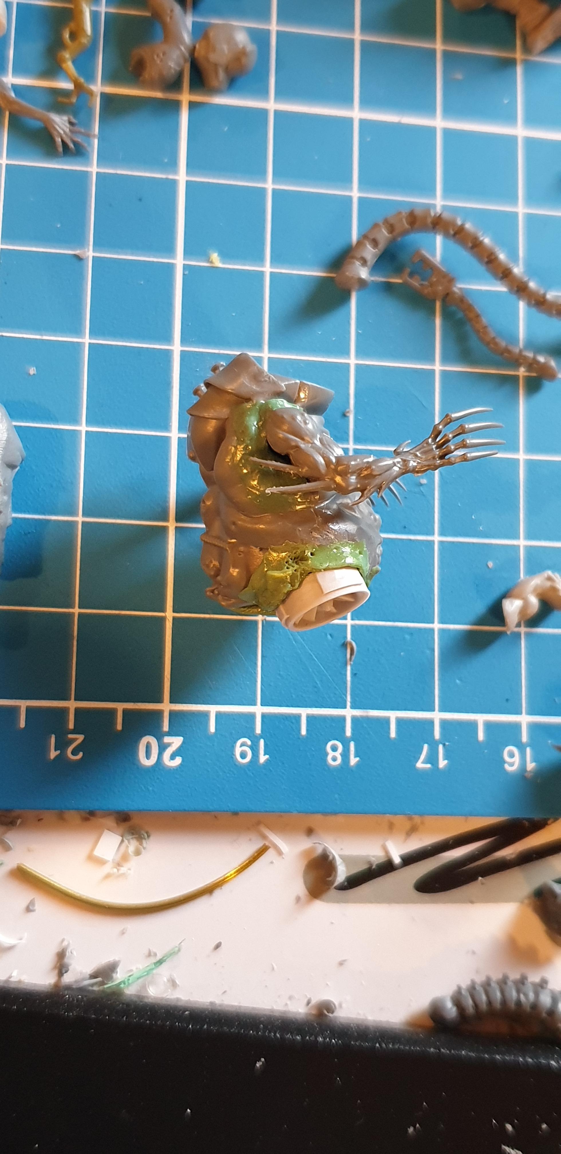 Chaos, Conversion, Nurgle, Work In Progress