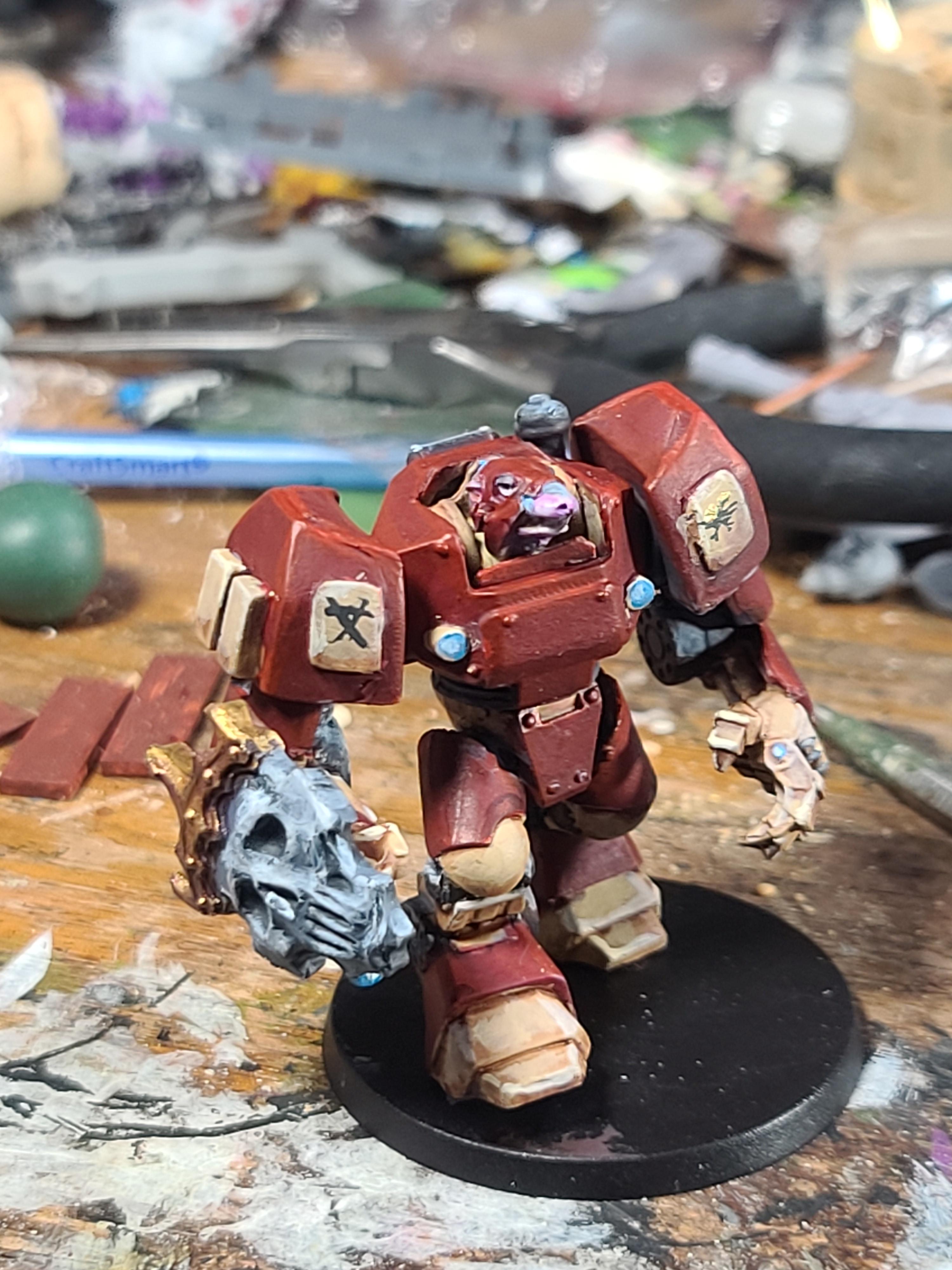 Bullgryn, Counts As, Imf Bulldog, Imperial Guard, Rat, Ratlings With Gatlings, Reaper Miniatures, Warhammer 40,000, Warhammer Fantasy