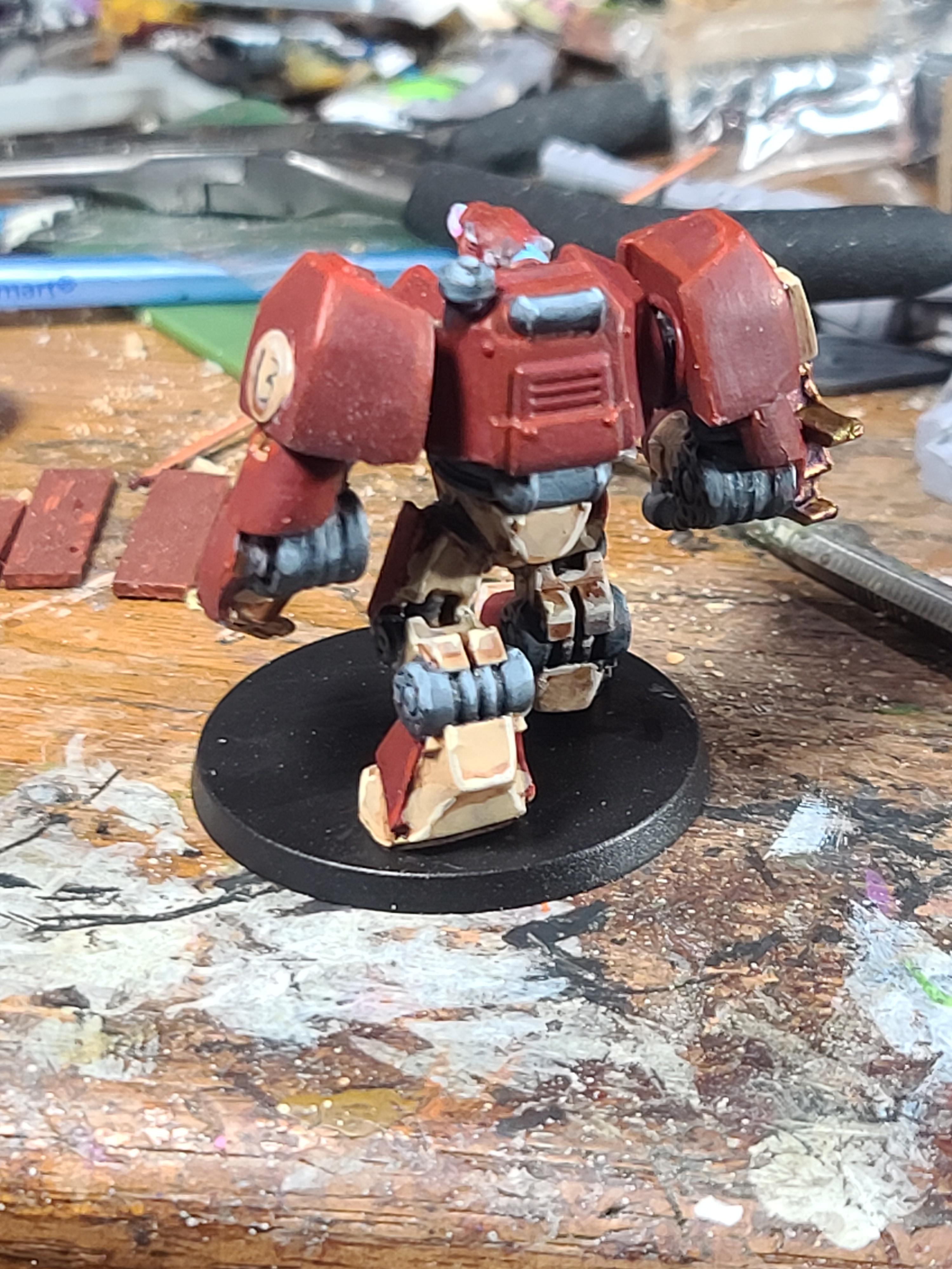 Bullgryn, Counts As, Imf Bulldog, Imperial Guard, Rat, Ratlings With Gatlings, Reaper Miniatures, Warhammer 40,000, Warhammer Fantasy