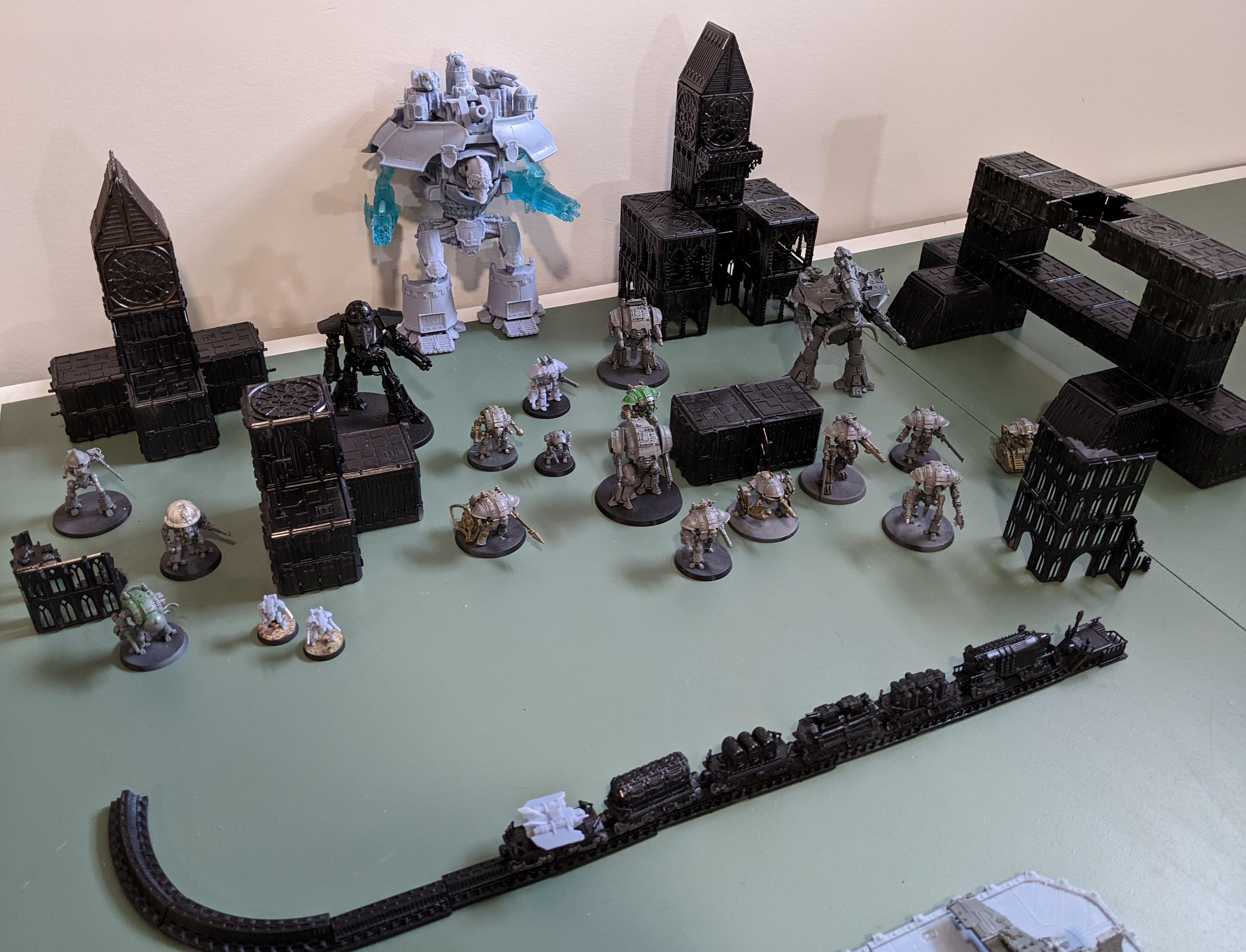 Emperor Titan, Imperiator, Terrain, Titanicus, Trouble Maker