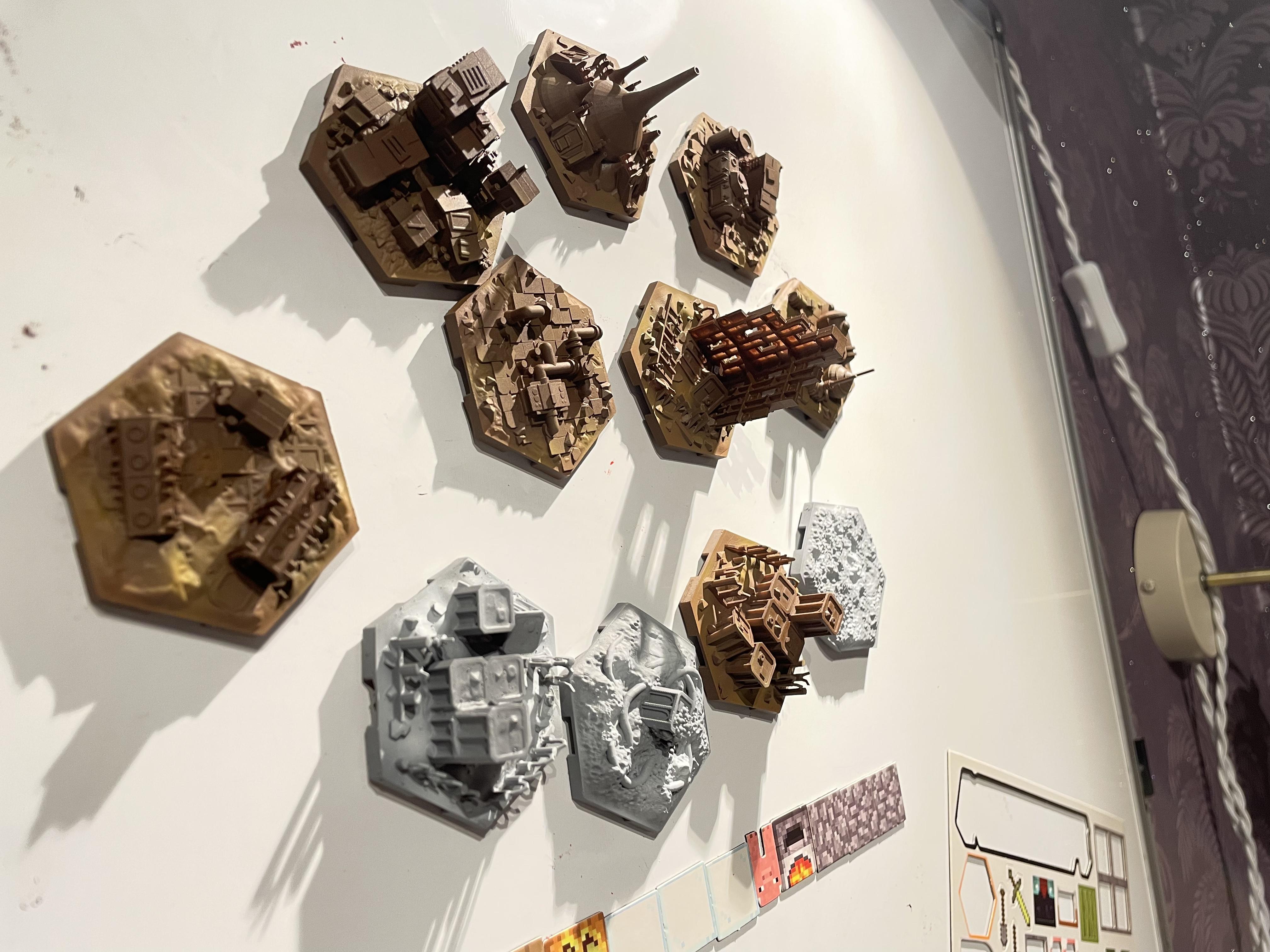 3d Print, Map Tiles, Necromunda