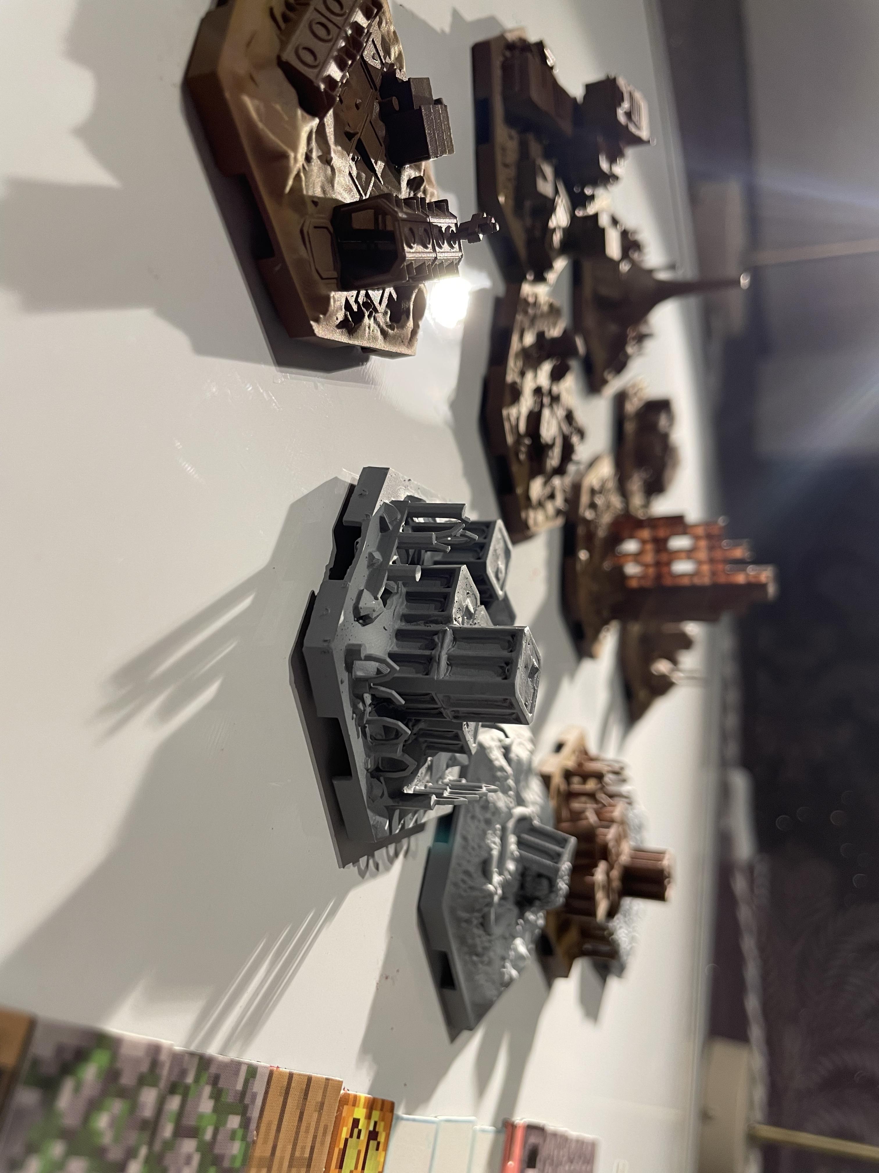 3d Print, Map Tiles, Necromunda