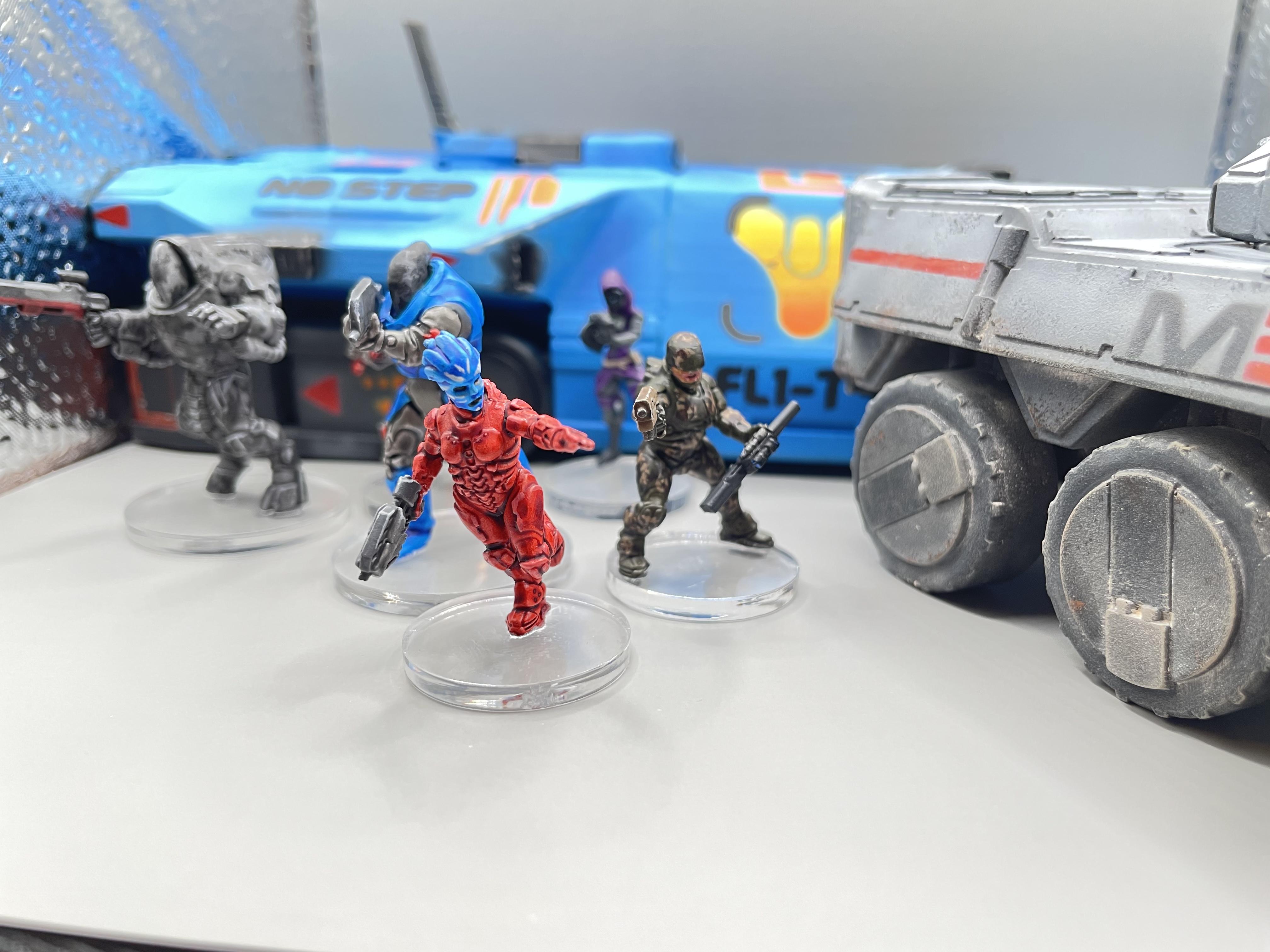 3d Print, Asari, Geth, Krogan, Mass Effect, Quarian, Sci Fi, Stargrave, Turian