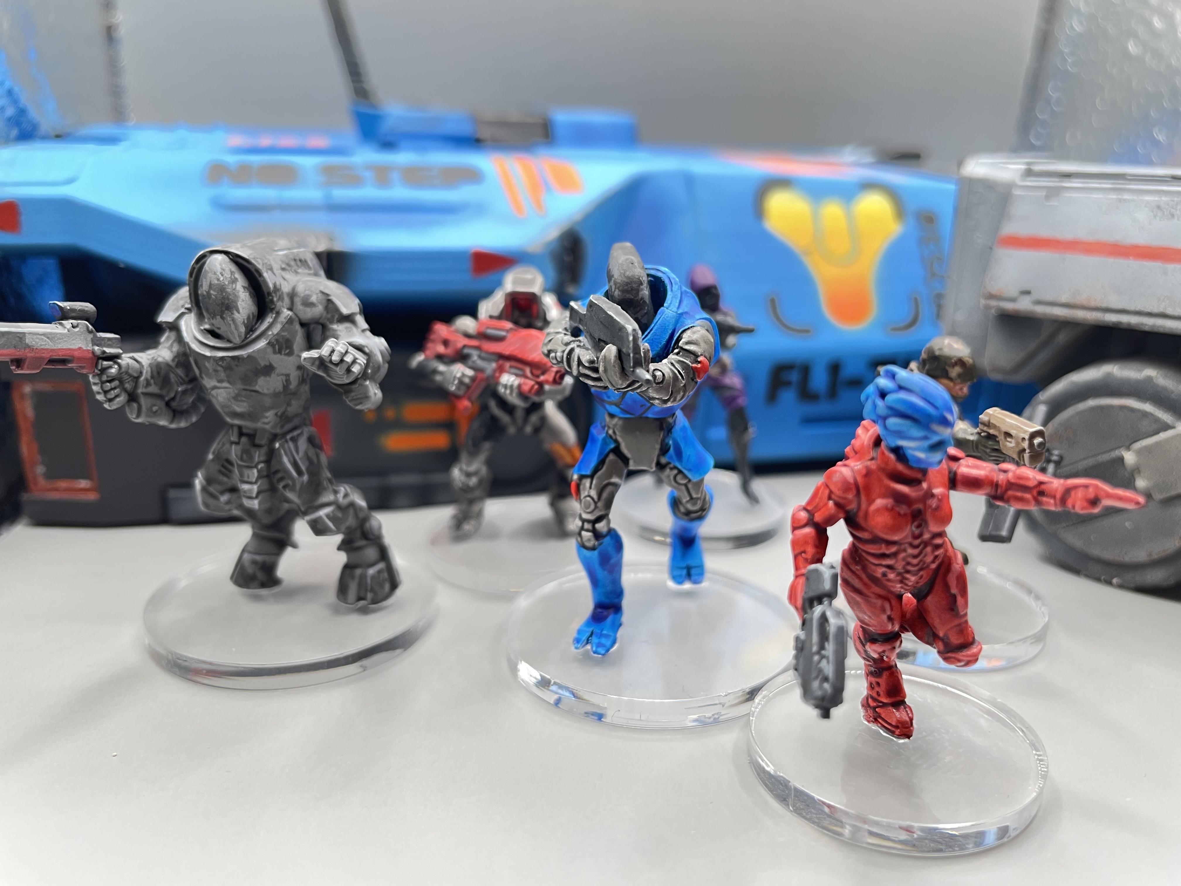 3d Print, Asari, Geth, Krogan, Mass Effect, Quarian, Sci Fi, Stargrave, Turian