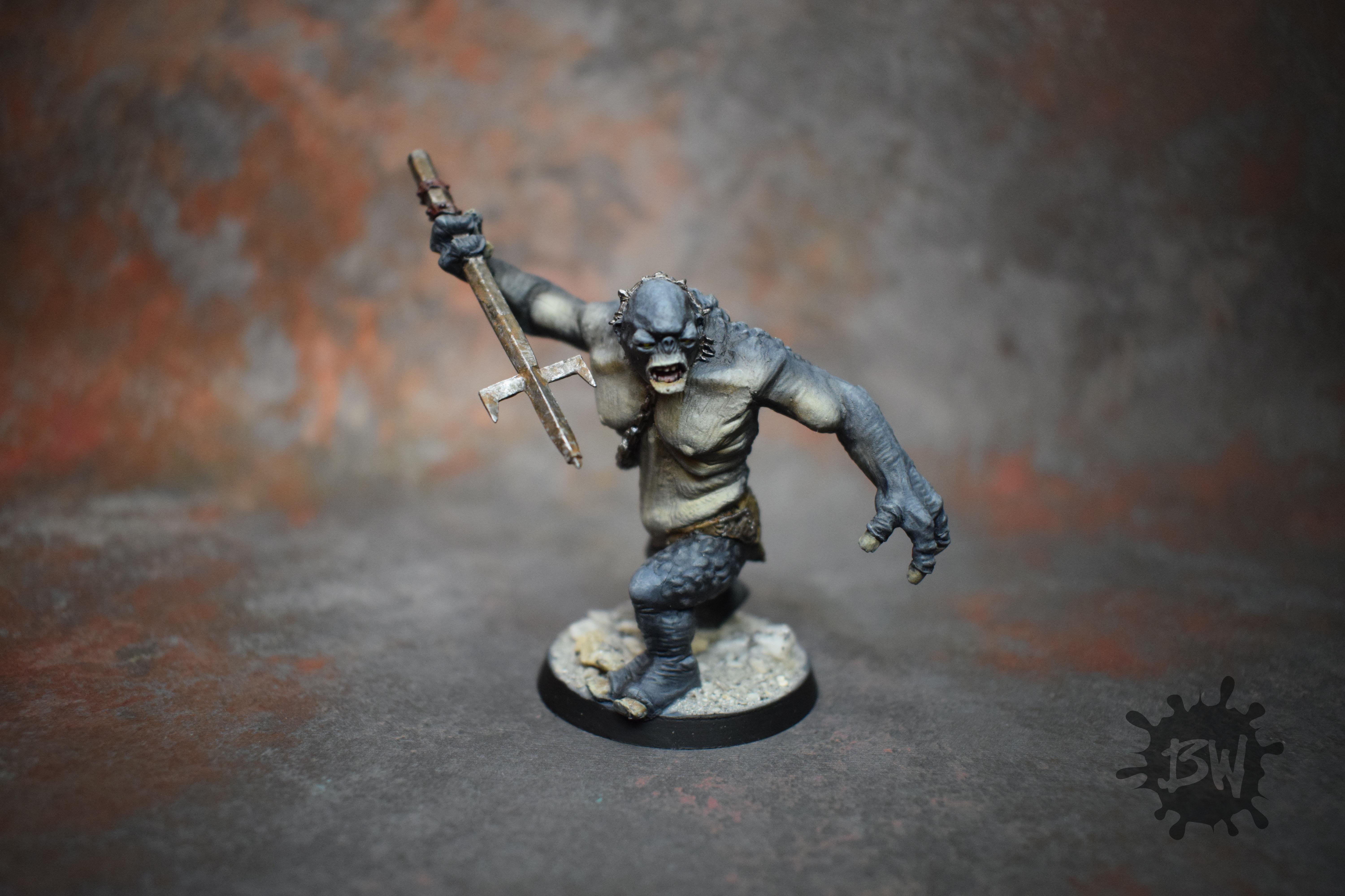 Bw, Cave Troll, Games Workshop, Hobbit, Lord Of The Rings